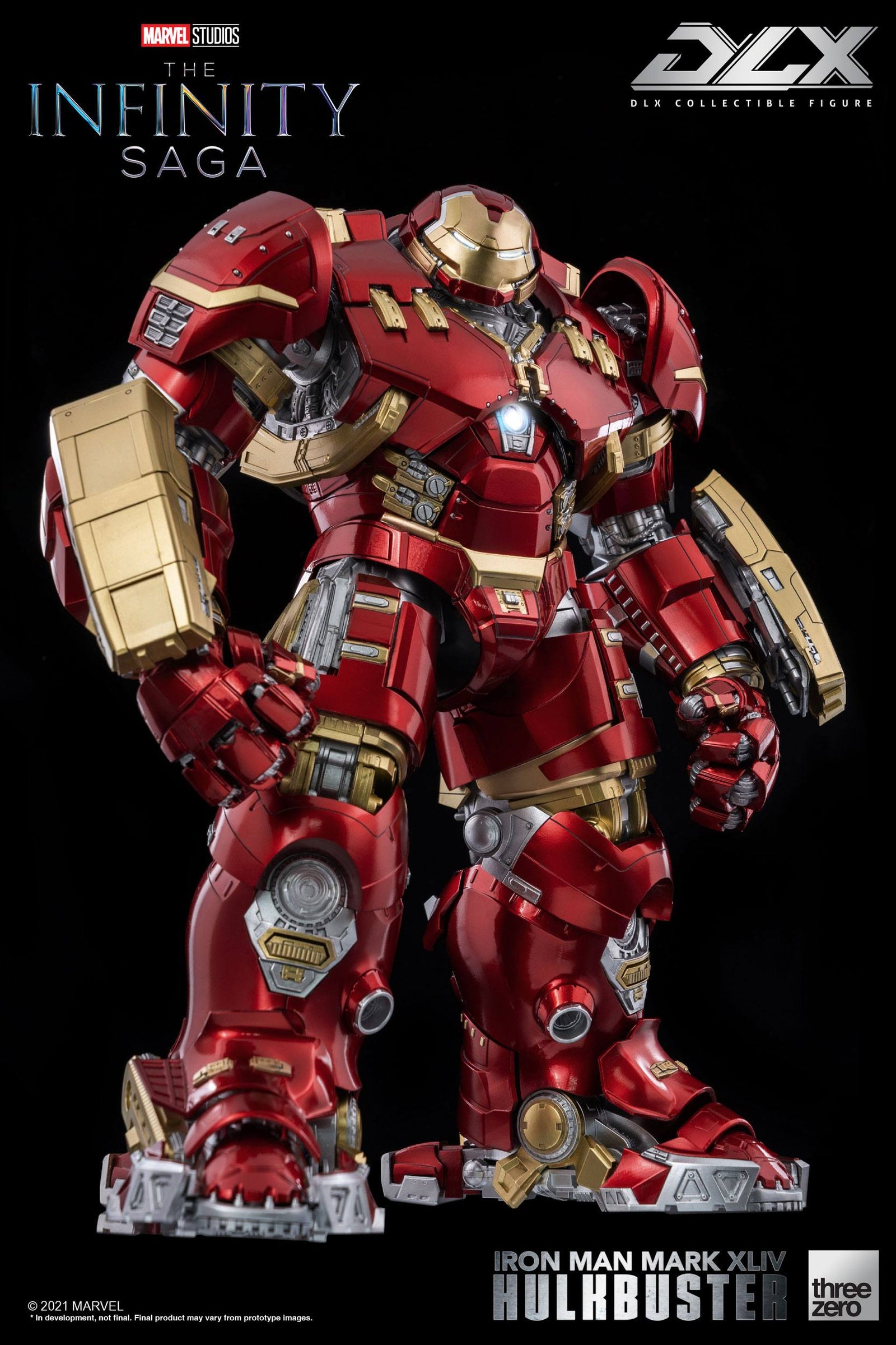 Infinity Saga DLX Action Figure 1/12 Iron Man Mark 44 Hulkbuster 30 cm