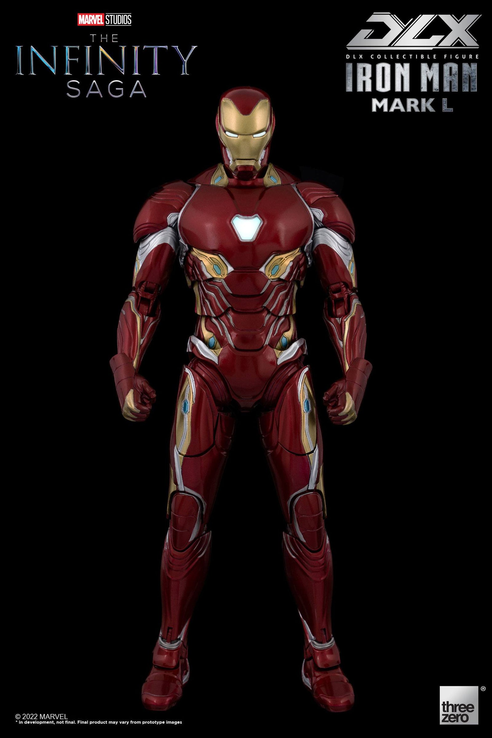 Infinity Saga DLX Action Figure 1/12 Iron Man Mark 50 17 cm
