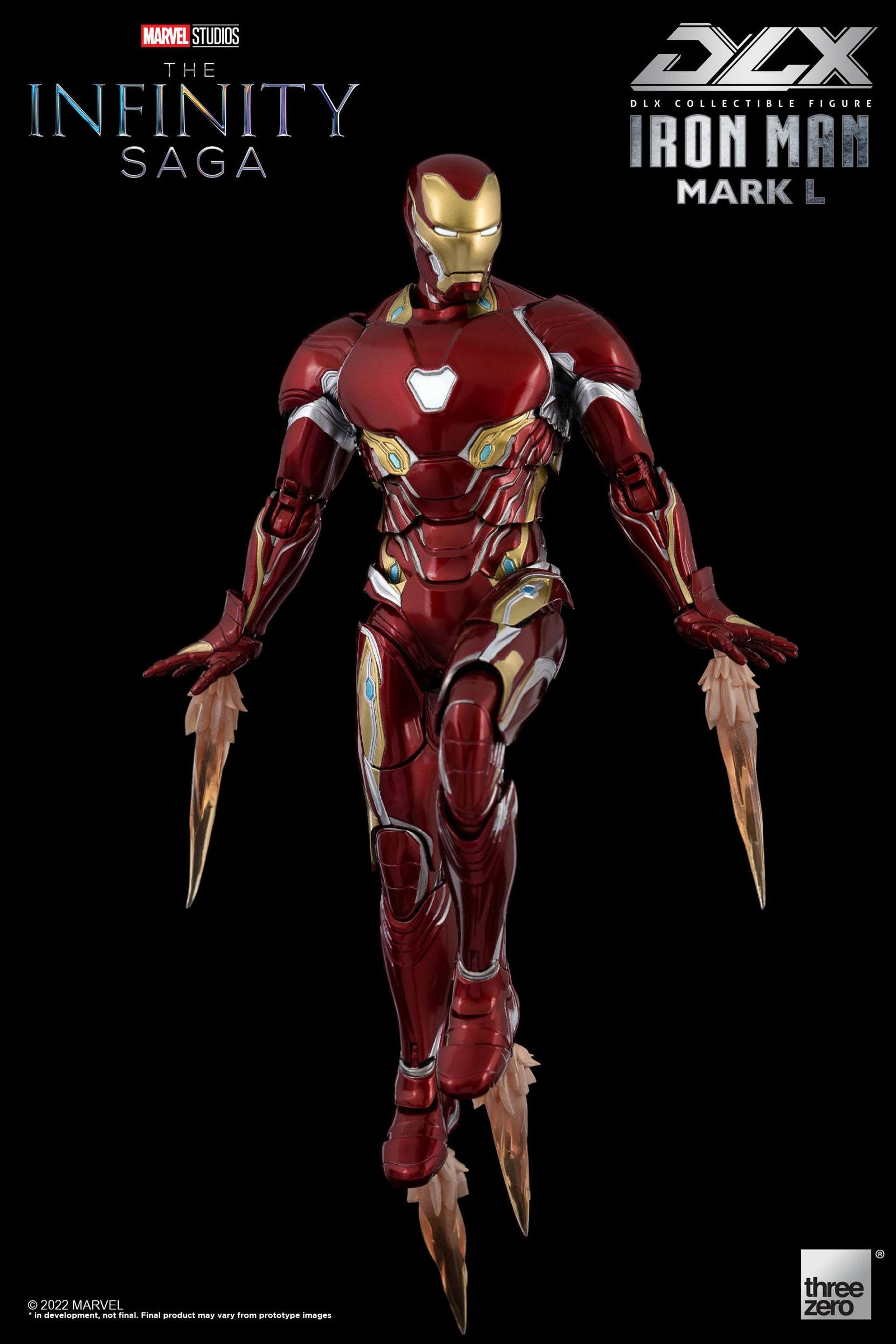 Infinity Saga DLX Action Figure 1/12 Iron Man Mark 50 17 cm