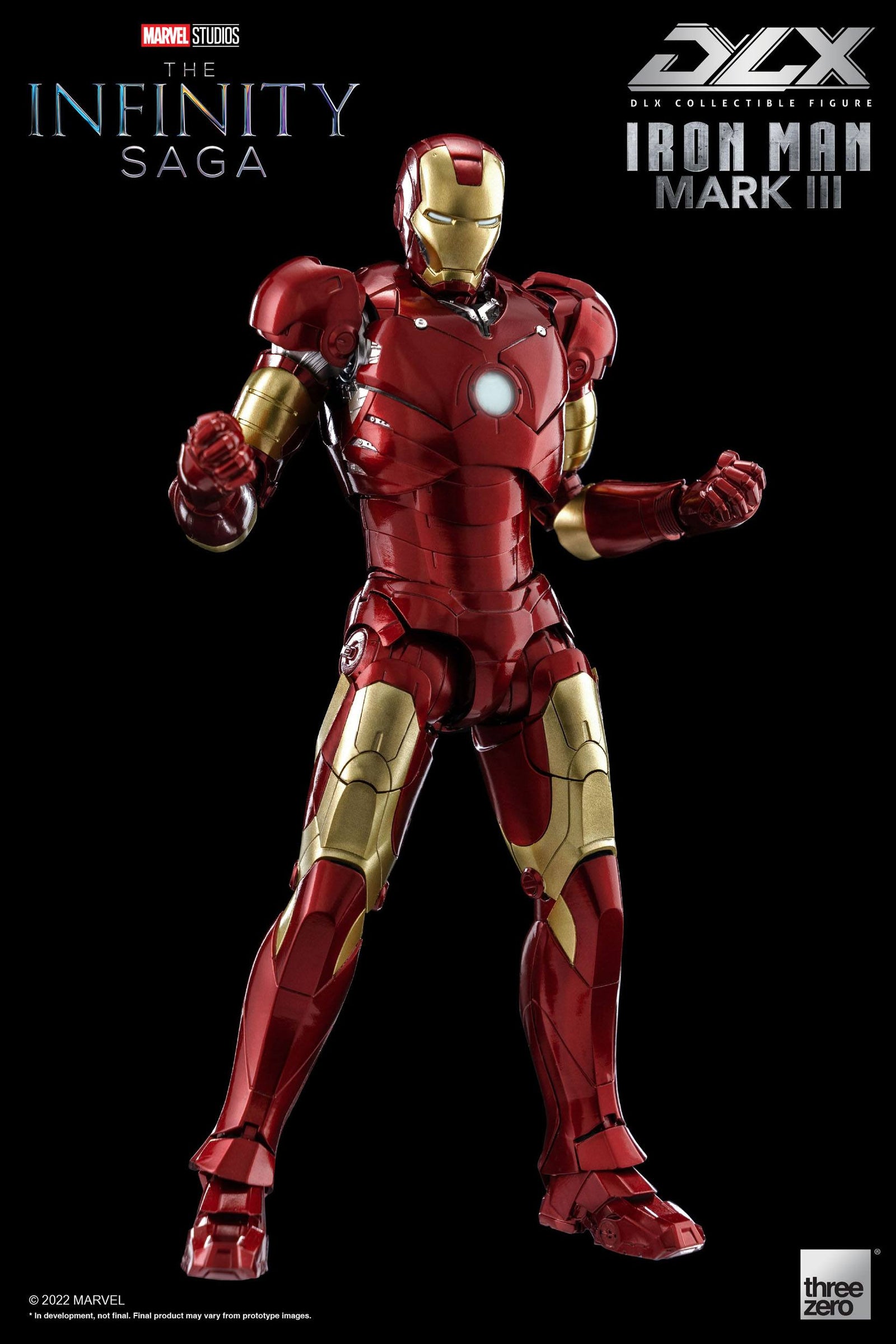 Infinity Saga DLX Action Figure 1/12 Iron Man Mark 3 17 cm