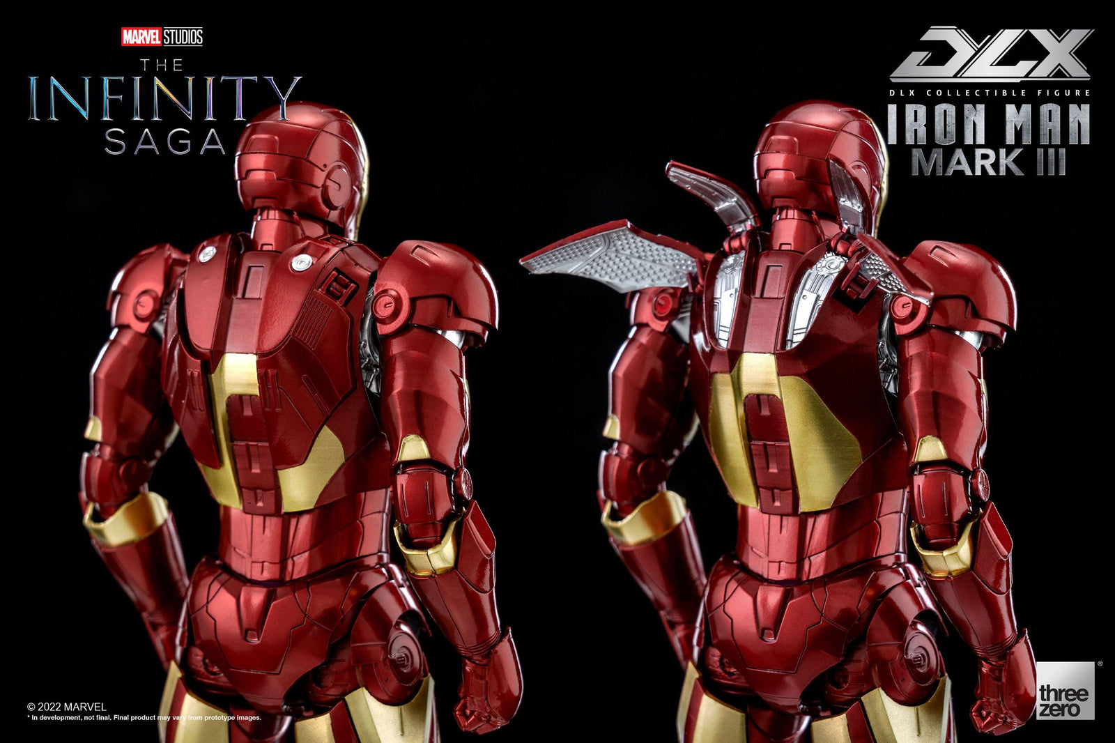 Infinity Saga DLX Action Figure 1/12 Iron Man Mark 3 17 cm
