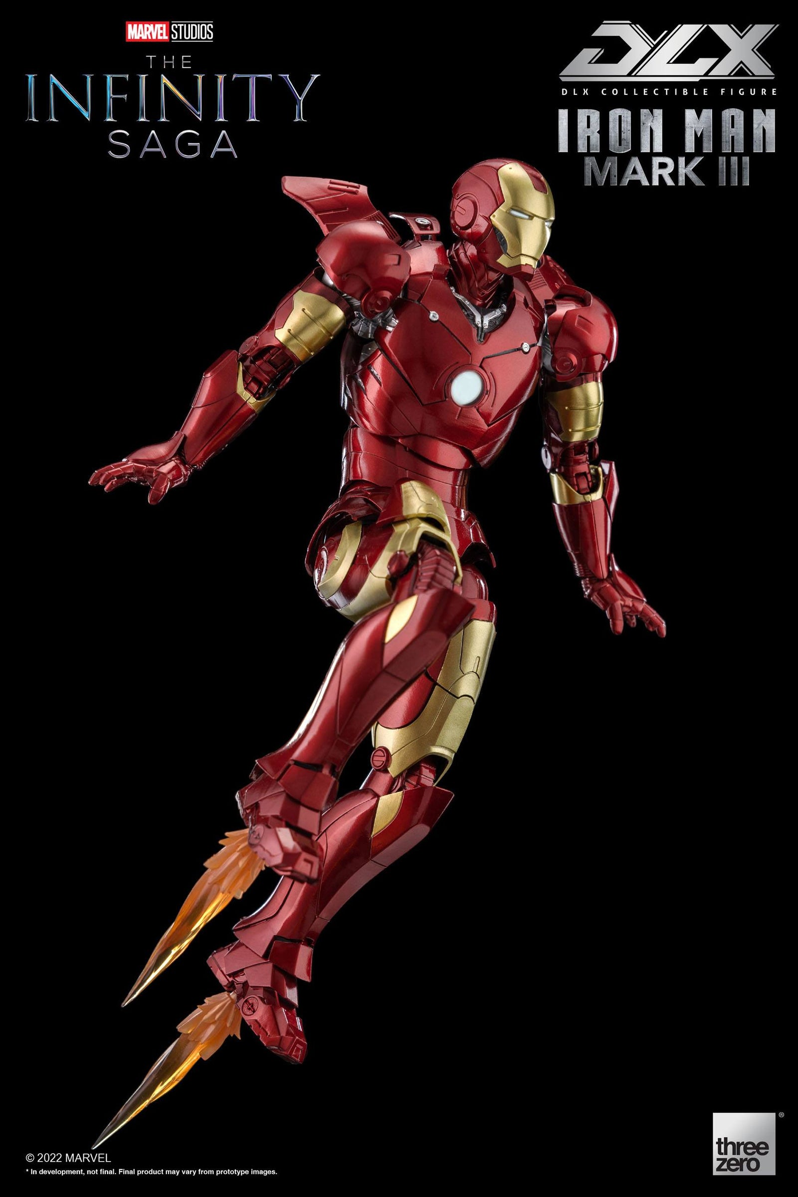 Infinity Saga DLX Action Figure 1/12 Iron Man Mark 3 17 cm
