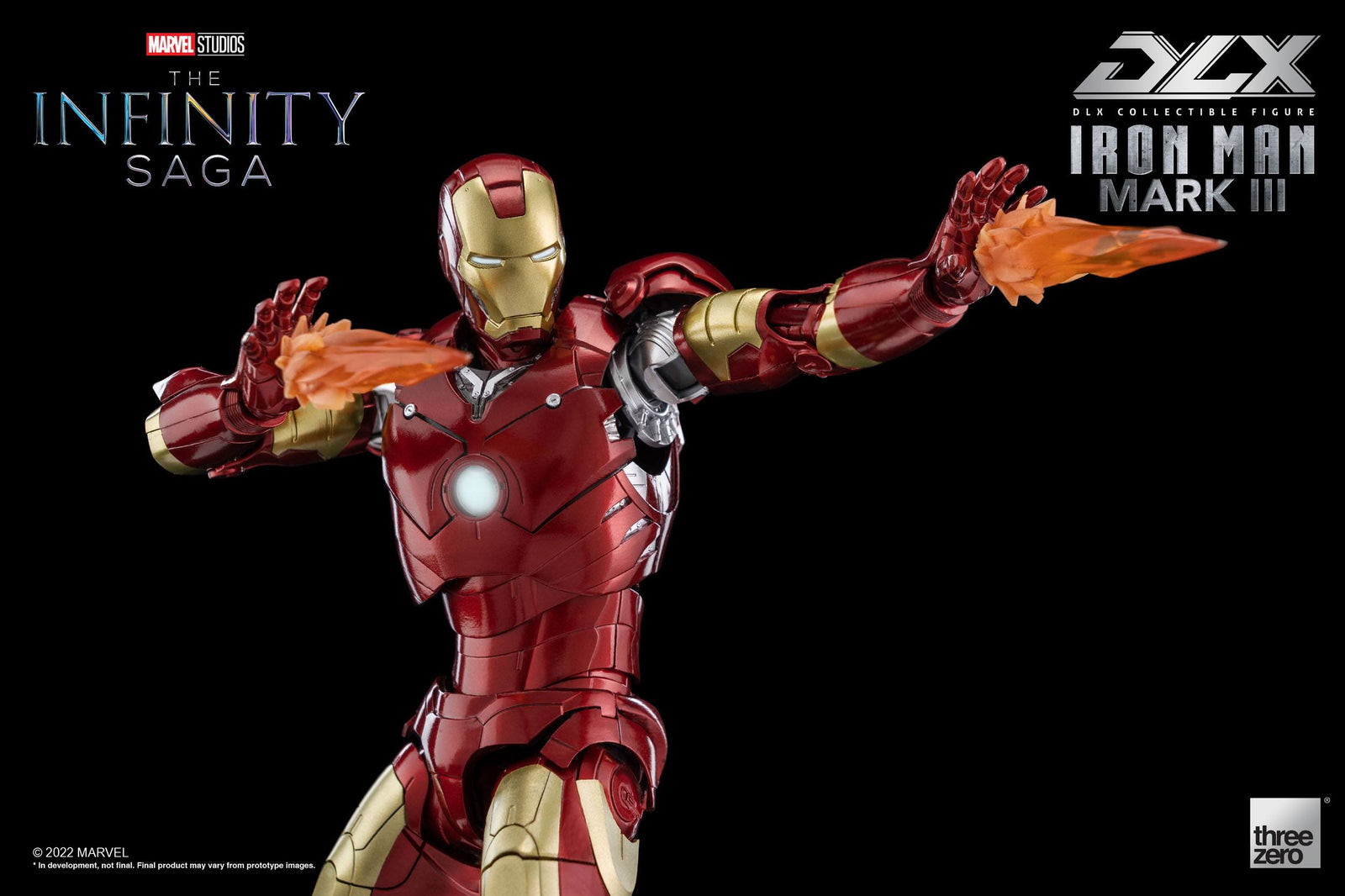 Infinity Saga DLX Action Figure 1/12 Iron Man Mark 3 17 cm