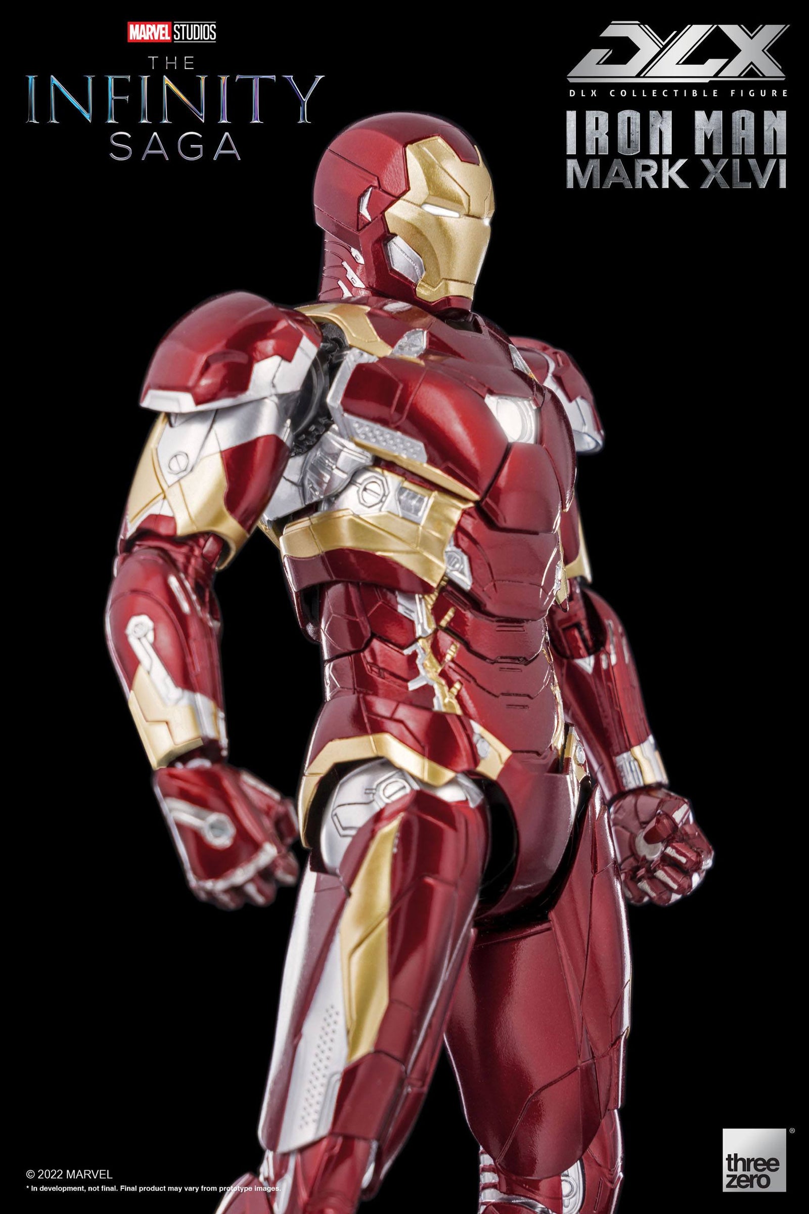Infinity Saga DLX Action Figure 1/12 Iron Man Mark 46 17 cm