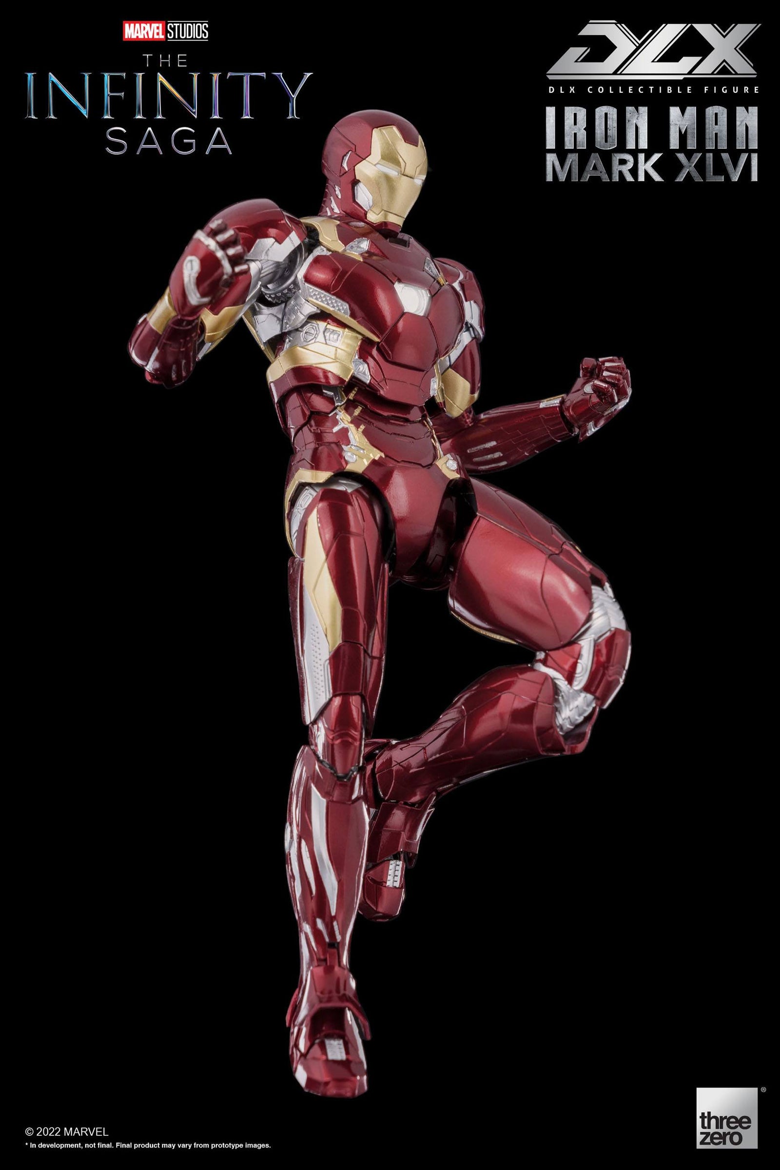 Infinity Saga DLX Action Figure 1/12 Iron Man Mark 46 17 cm