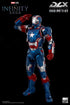 Infinity Saga DLX Action Figure 1/12 Iron Patriot 17 cm