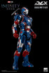 Infinity Saga DLX Action Figure 1/12 Iron Patriot 17 cm