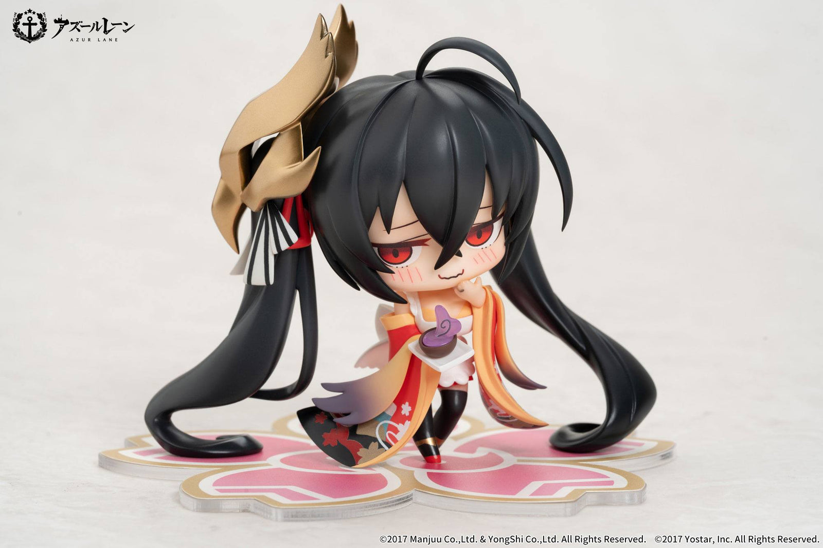 Azur Lane PVC Statue Deformed JUUs Time Chibi Chara Series Taiho 8 cm