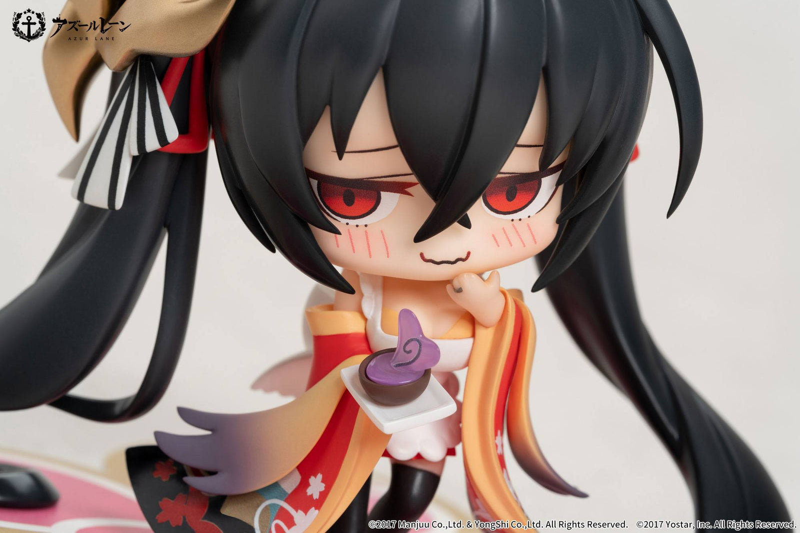 Azur Lane PVC Statue Deformed JUUs Time Chibi Chara Series Taiho 8 cm