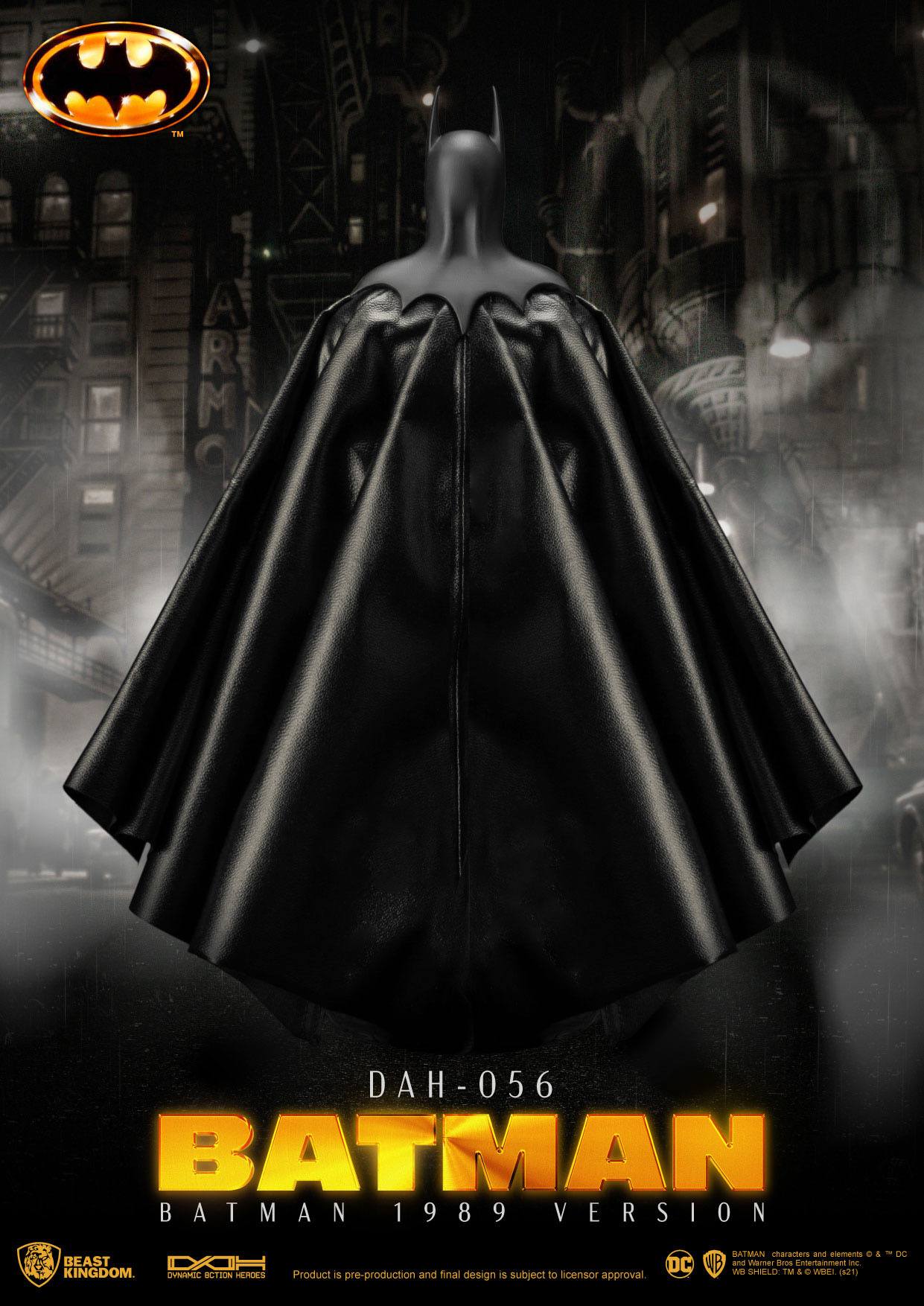 Batman 1989 Dynamic 8ction Heroes Action Figure 1/9 Batman 24 cm