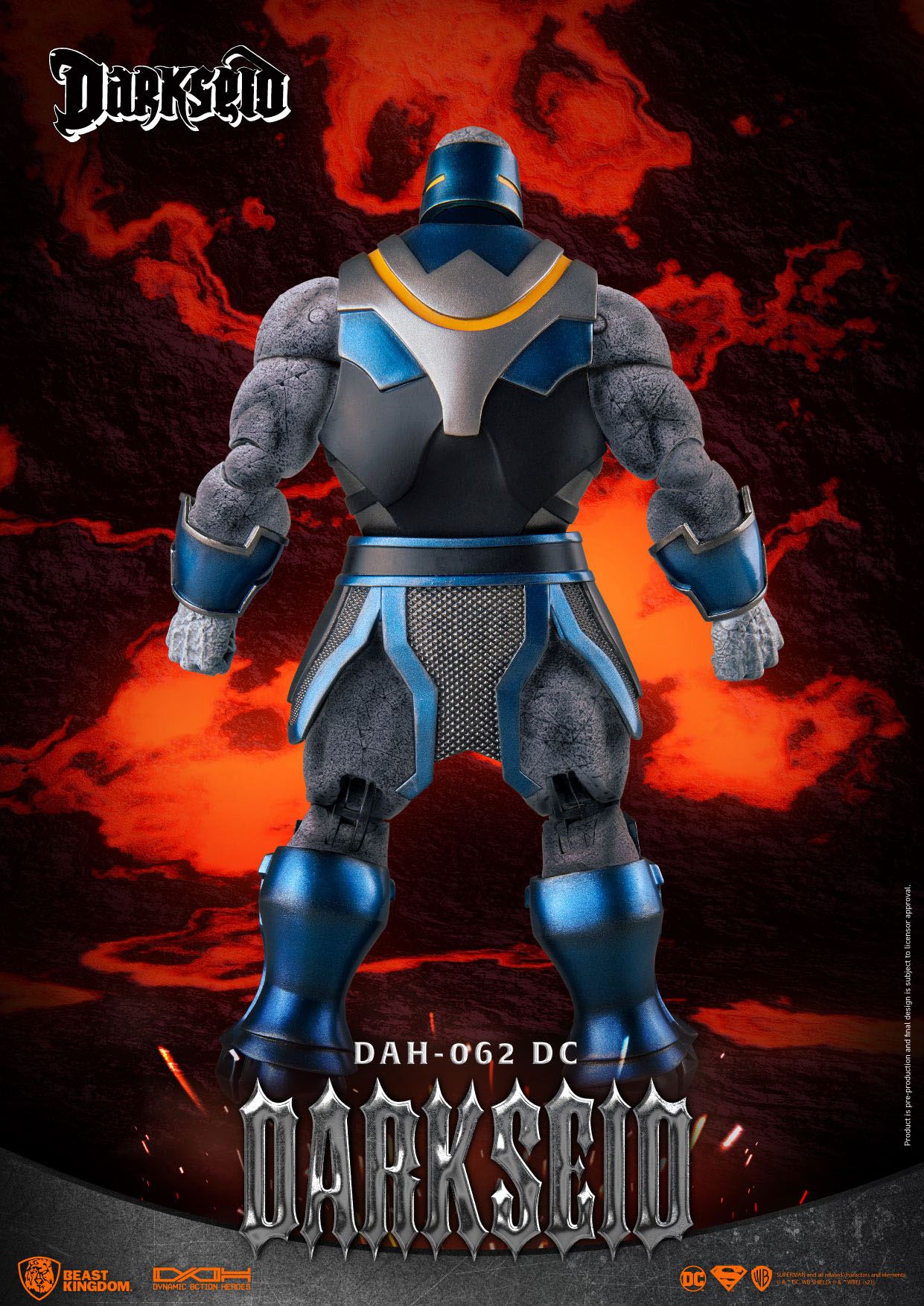 DC Comics Dynamic 8ction Heroes Action Figure 1/9 Darkseid 23 cm