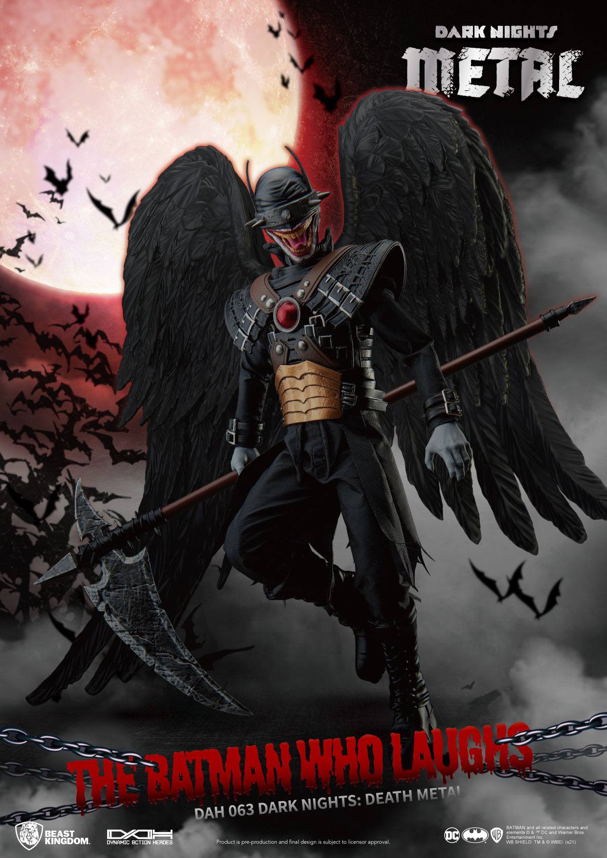 DC Comics Dynamic 8ction Heroes Action Figure 1/9 The Batman Who Laughs 20 cm