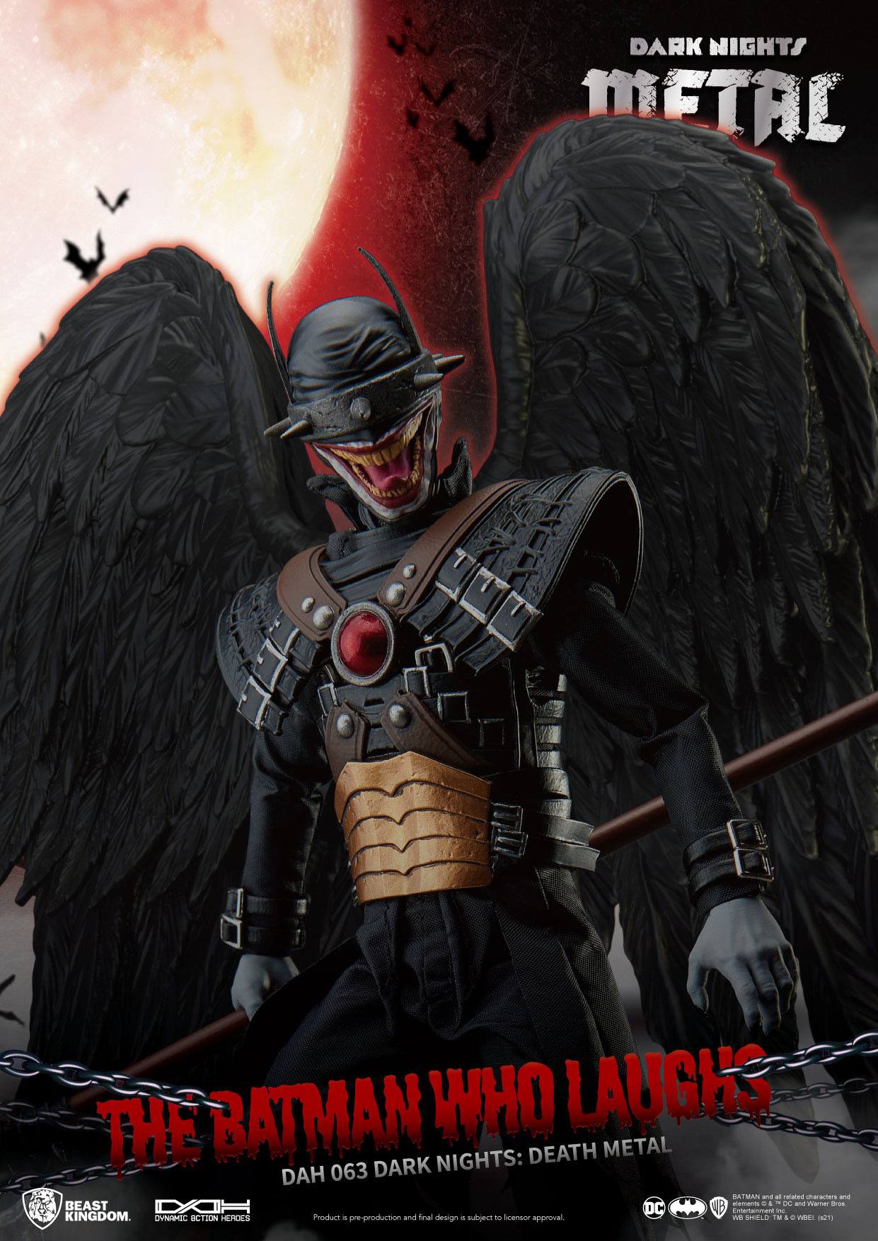 DC Comics Dynamic 8ction Heroes Action Figure 1/9 The Batman Who Laughs 20 cm