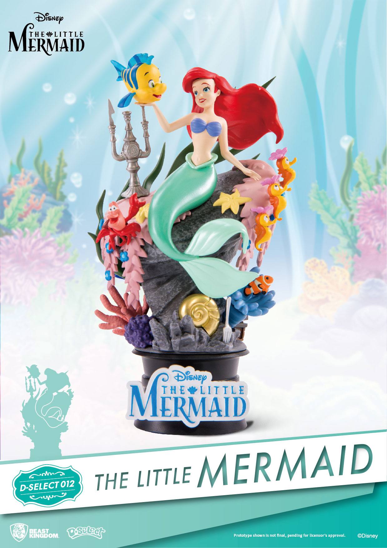 DISNEY The Little Mermaid D-Select PVC Diorama 15 cm
