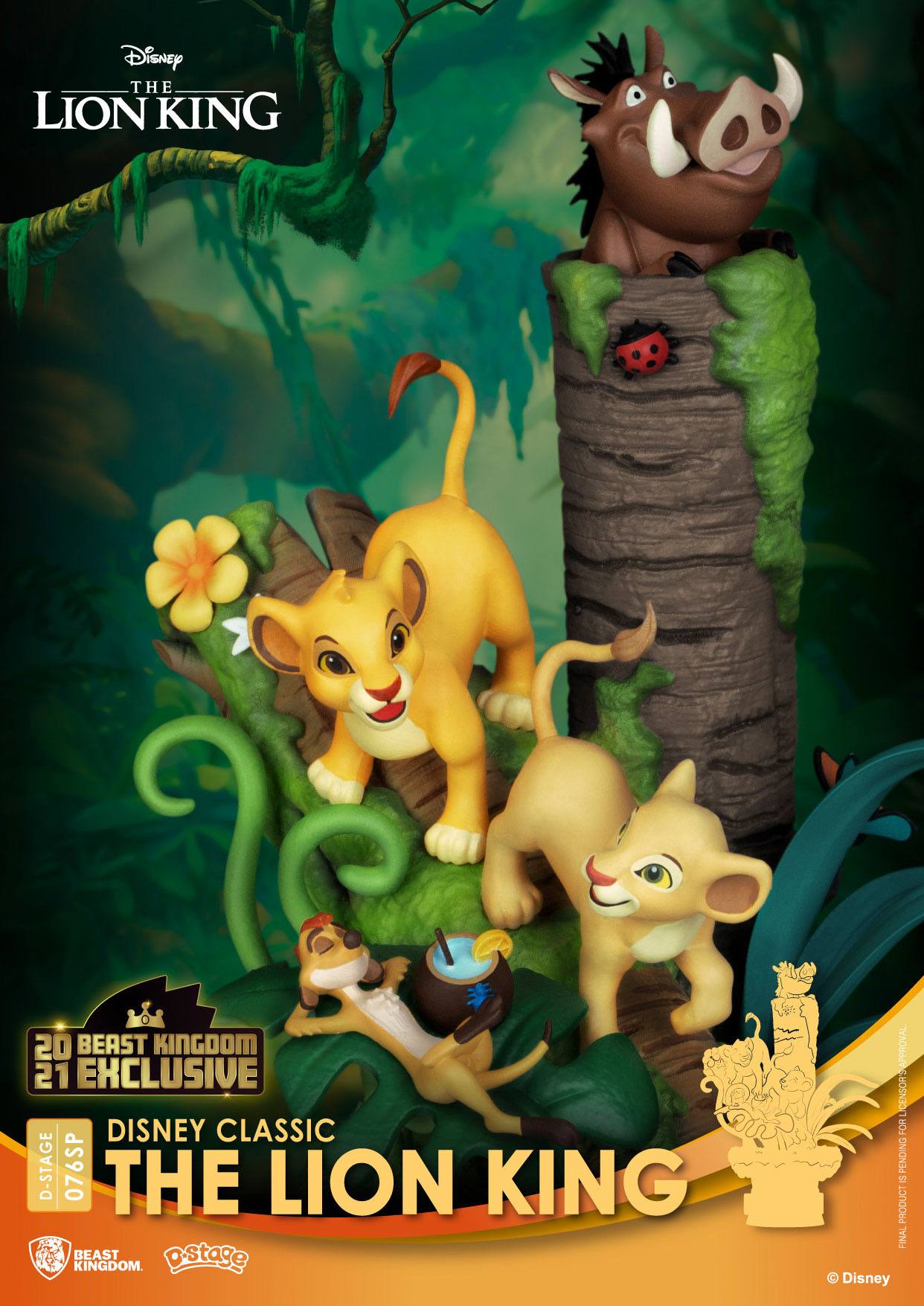 Disney Class Series D-Stage PVC Diorama The Lion King Special Edition 15 cm