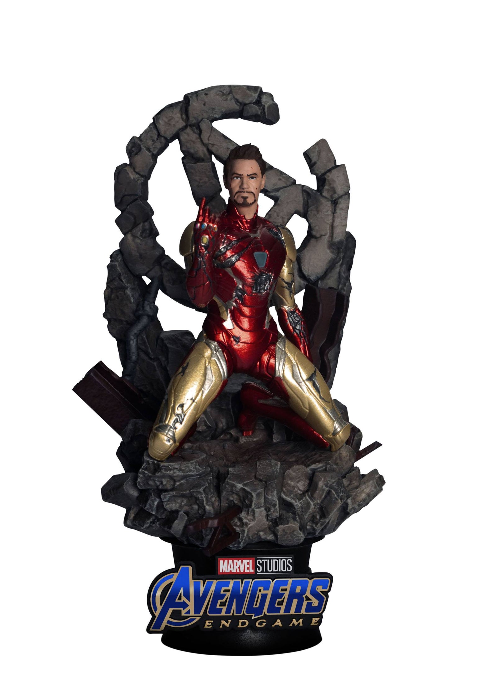 Avengers: Endgame D-Stage PVC Diorama Mark LXXXV Closed Box Version 16 cm