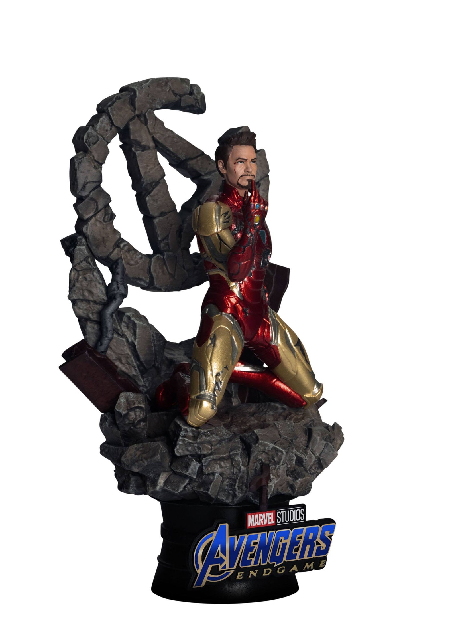 Avengers: Endgame D-Stage PVC Diorama Mark LXXXV Closed Box Version 16 cm