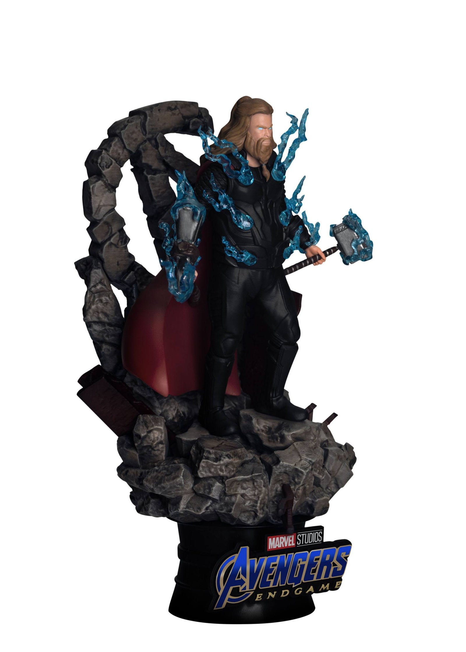 Avengers: Endgame D-Stage PVC Diorama Thor Closed Box Version 16 cm