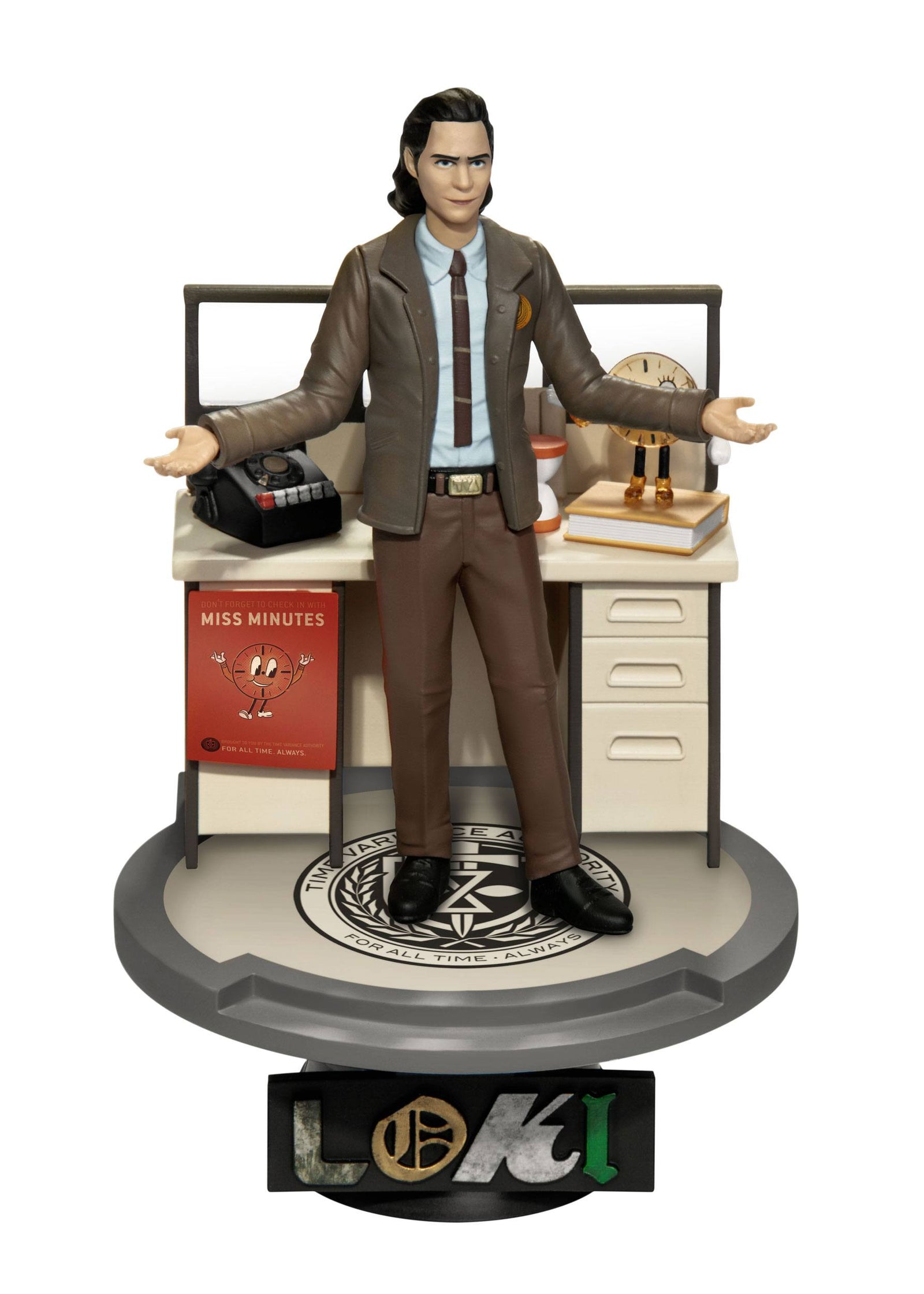 Loki D-Stage PVC Diorama Loki Closed Box Version 16 cm