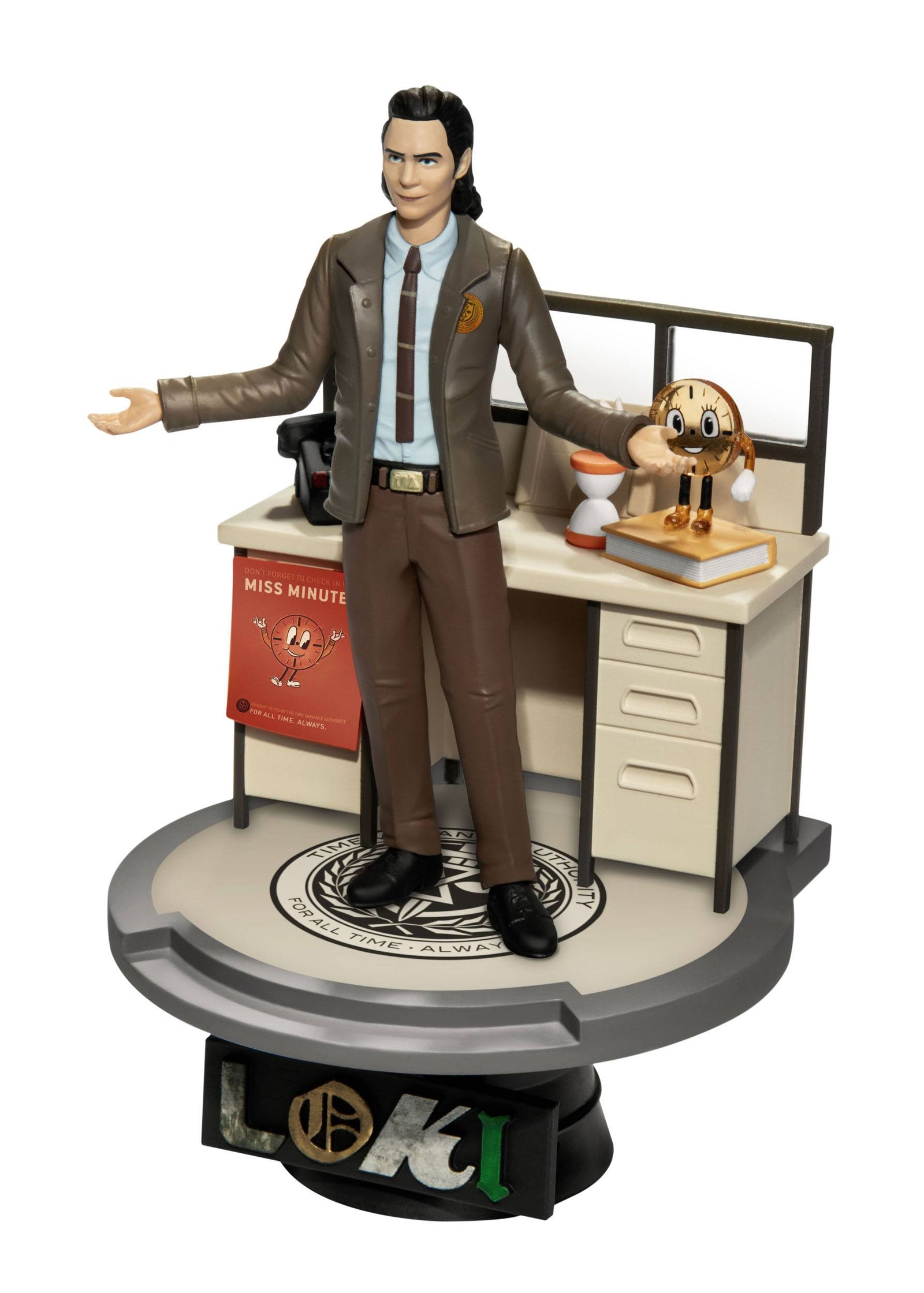 Loki D-Stage PVC Diorama Loki Closed Box Version 16 cm