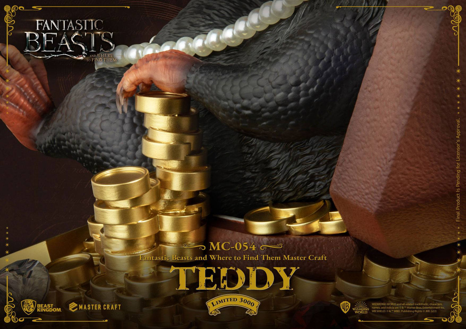 Fantastic Beasts Master Craft Statue Teddy 21 cm