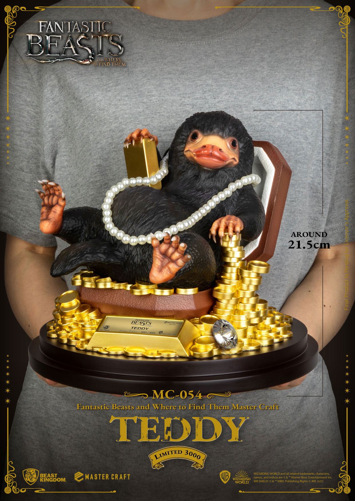 Fantastic Beasts Master Craft Statue Teddy 21 cm