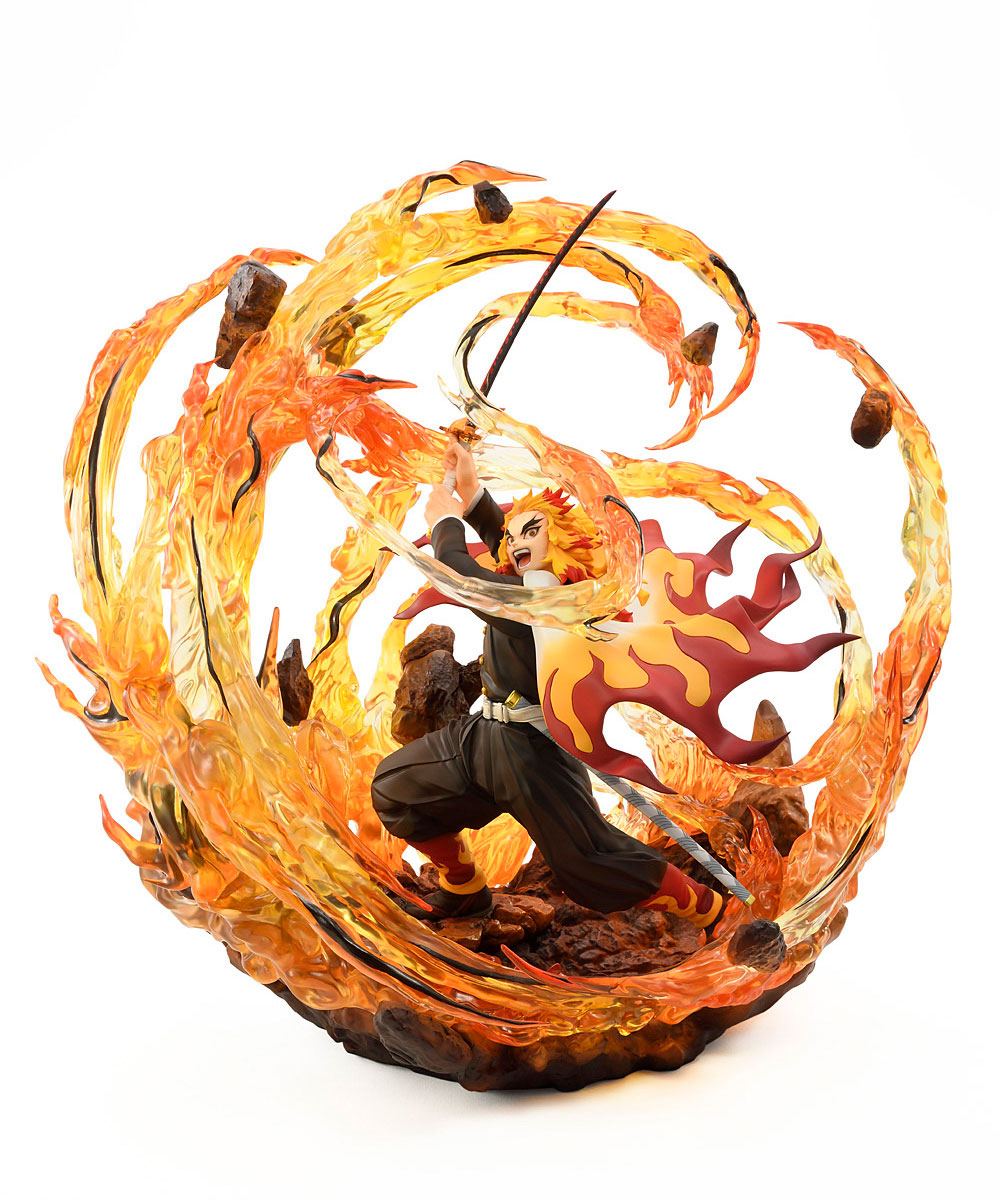 Demon Slayer: Kimetsu no Yaiba Statue 1/8 Kyojuro Rengoku DX Ver. 35 cm