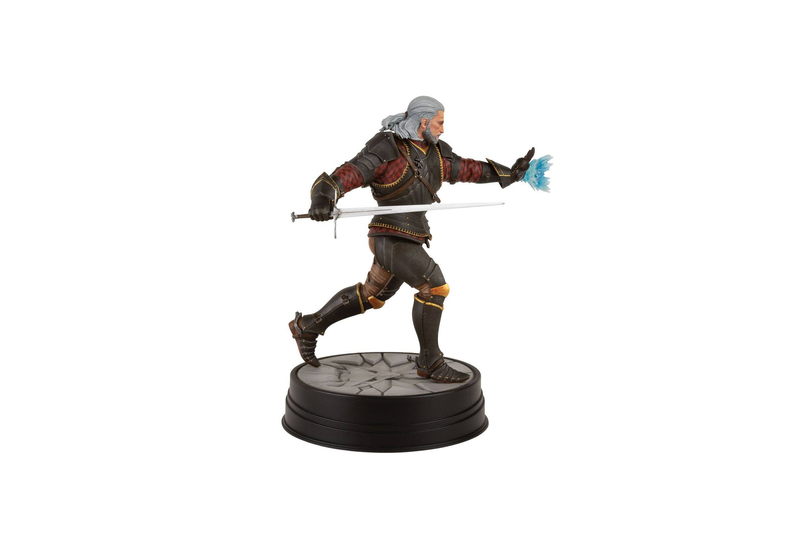 Witcher 3 Wild Hunt PVC Statue Geralt Toussaint Tourney Armor 20 cm