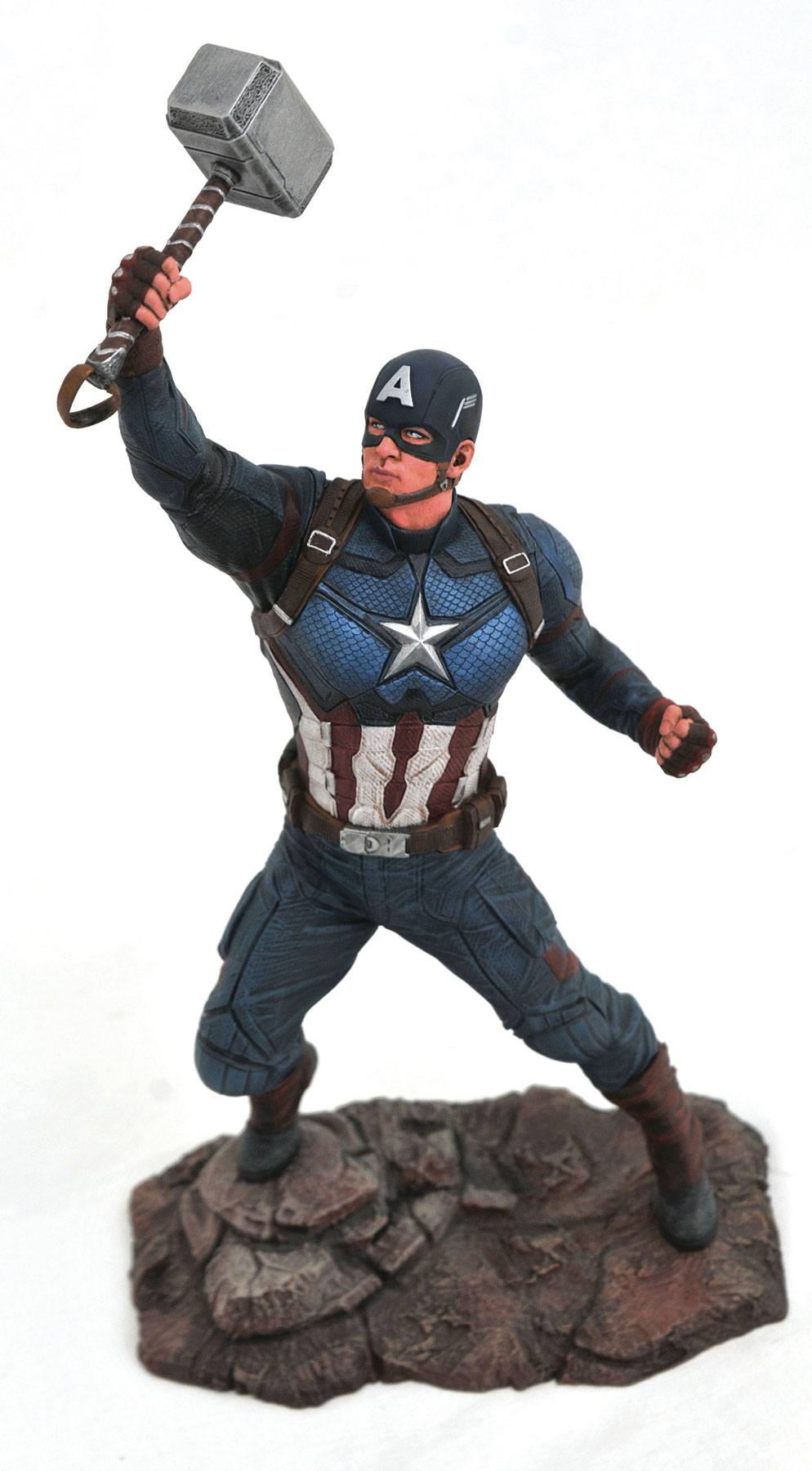 Avengers Endgame Marvel Gallery PVC Statue Captain America 23 cm