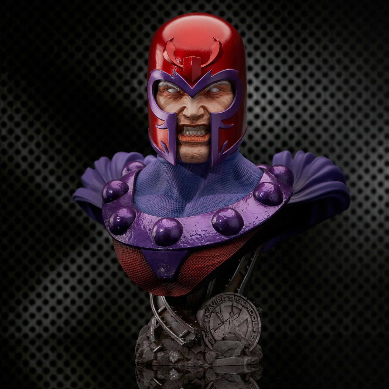 Marvel Comics Legends in 3D Bust 1/2 Magneto 25 cm