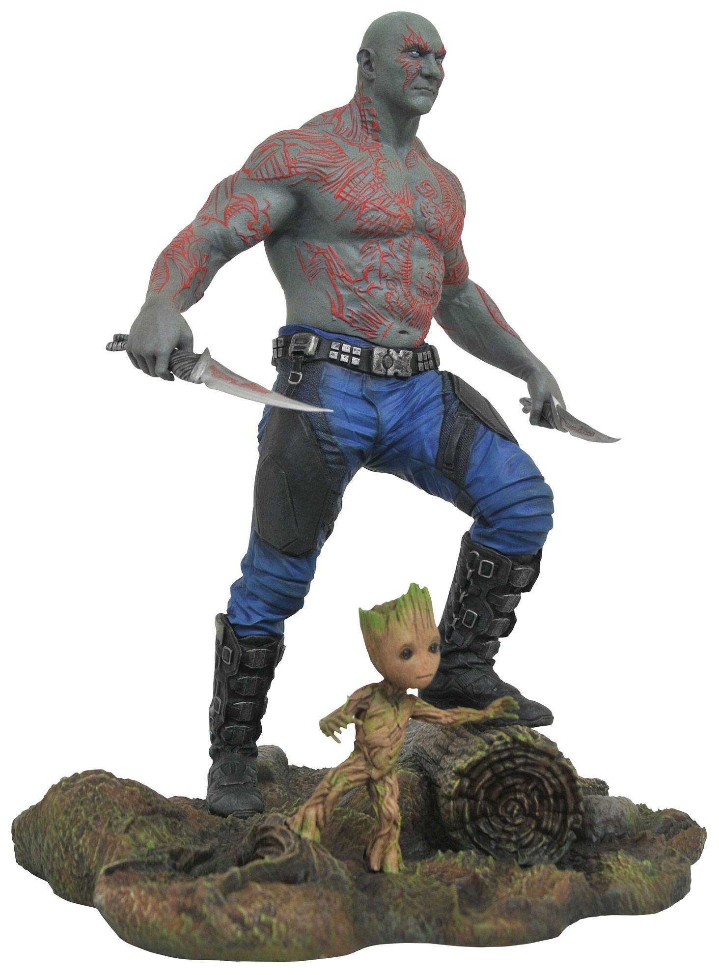 Guardians of the Galaxy Vol. 2 Marvel Gallery PVC Statue Drax & Baby Groot 25 cm