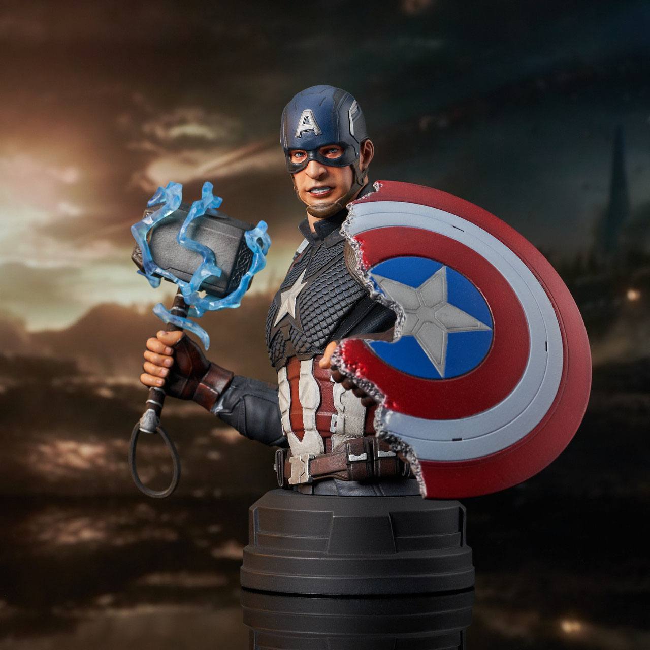 Avengers: Endgame Bust 1/6 Captain America 15 cm