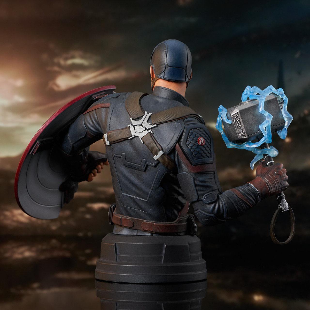 Avengers: Endgame Bust 1/6 Captain America 15 cm