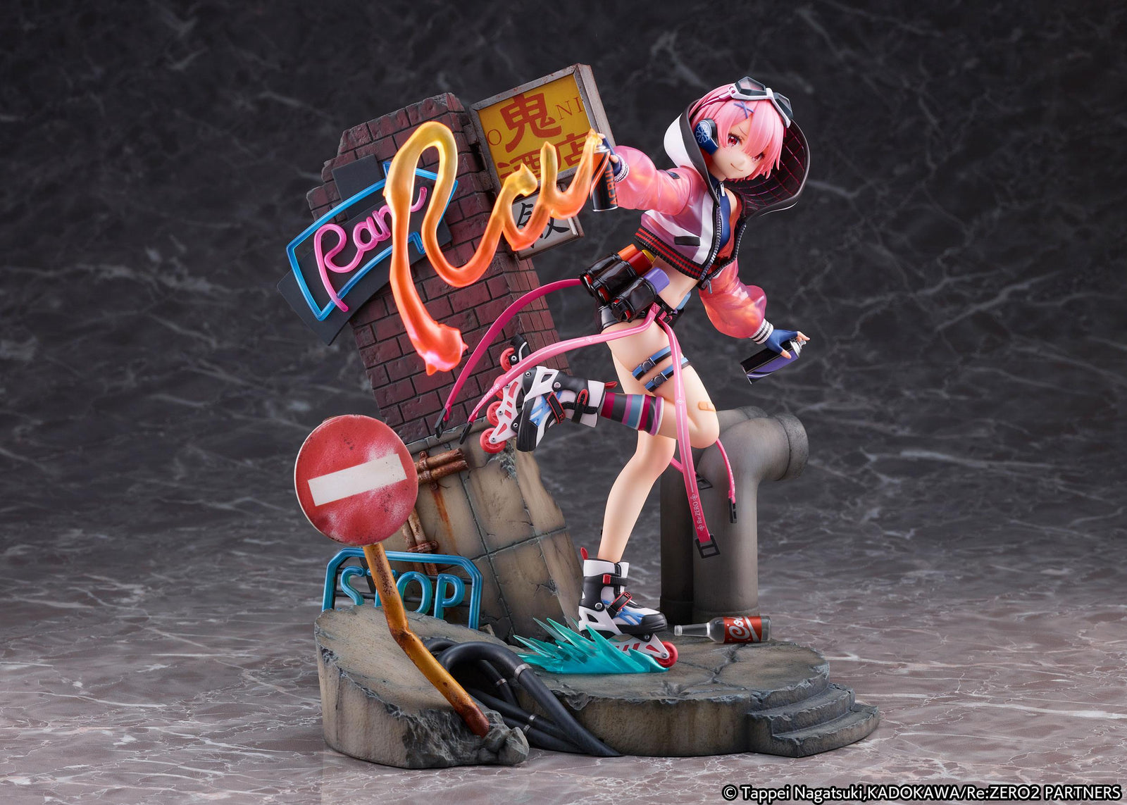 Re: Zero Starting Life in Another World Statue 1/7 Ram Neon City Ver. 27 cm