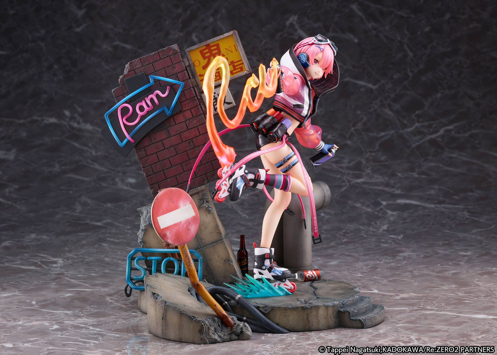 Re: Zero Starting Life in Another World Statue 1/7 Ram Neon City Ver. 27 cm