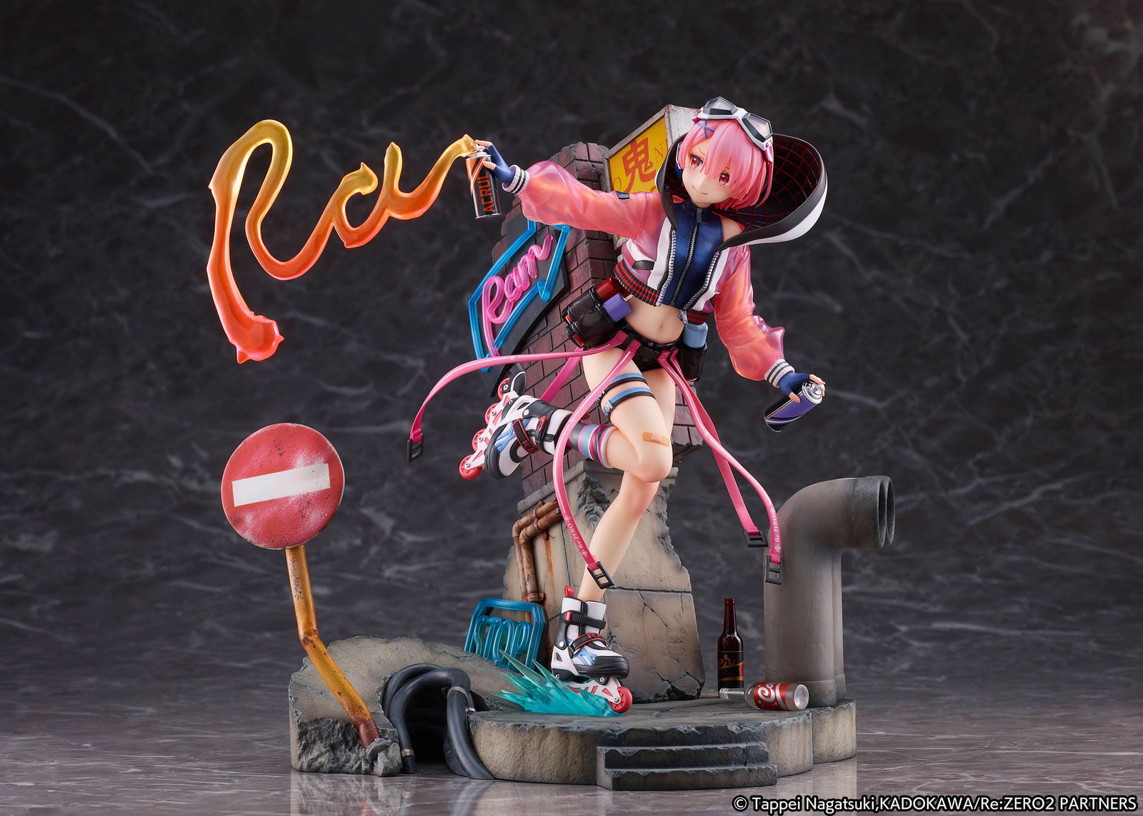 Re: Zero Starting Life in Another World Statue 1/7 Ram Neon City Ver. 27 cm