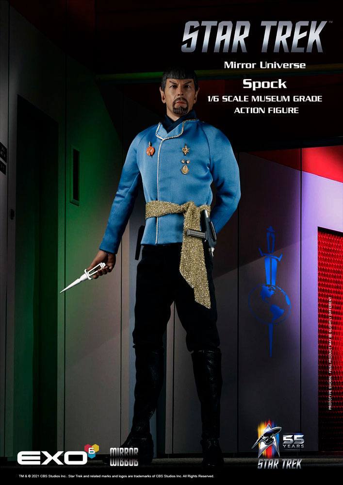 Star Trek: The Original Series Action Figure 1/6 Mirror Universe Spock 30 cm