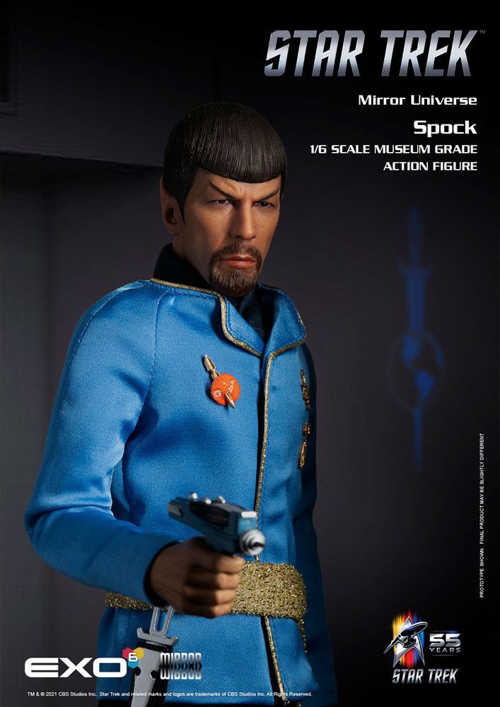 Star Trek: The Original Series Action Figure 1/6 Mirror Universe Spock 30 cm