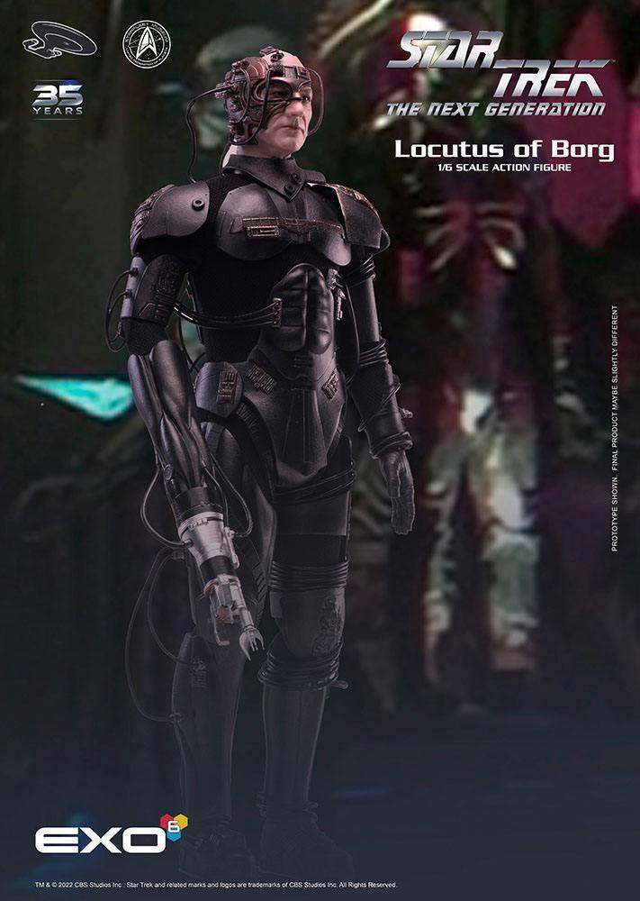Star Trek: The Next Generation Action Figure 1/6 Locutus of Borg 30 cm