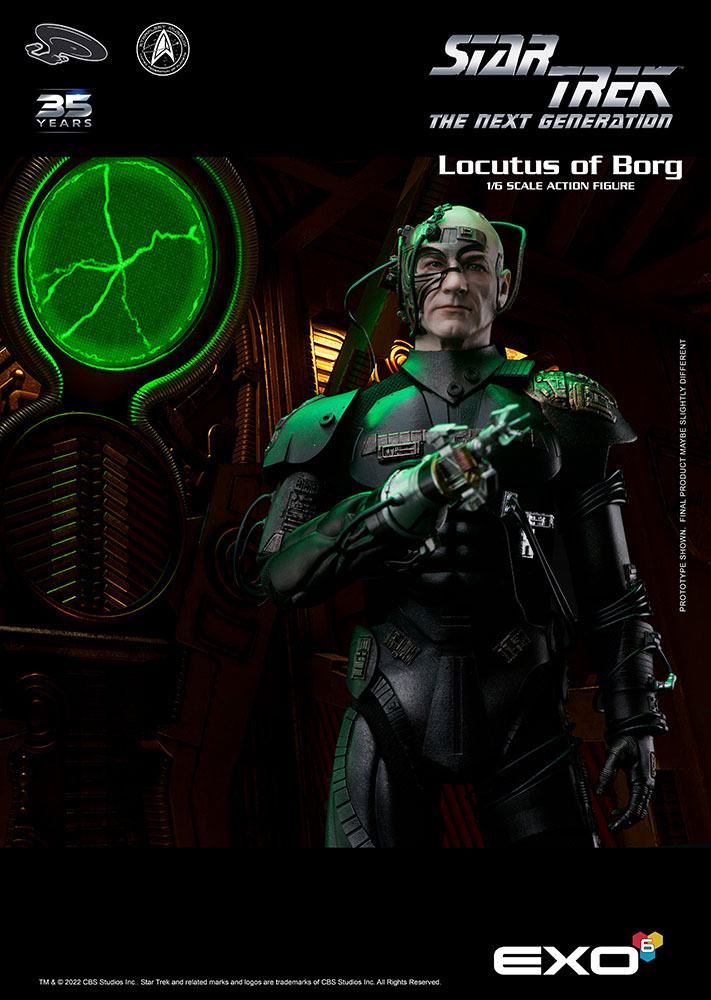 Star Trek: The Next Generation Action Figure 1/6 Locutus of Borg 30 cm