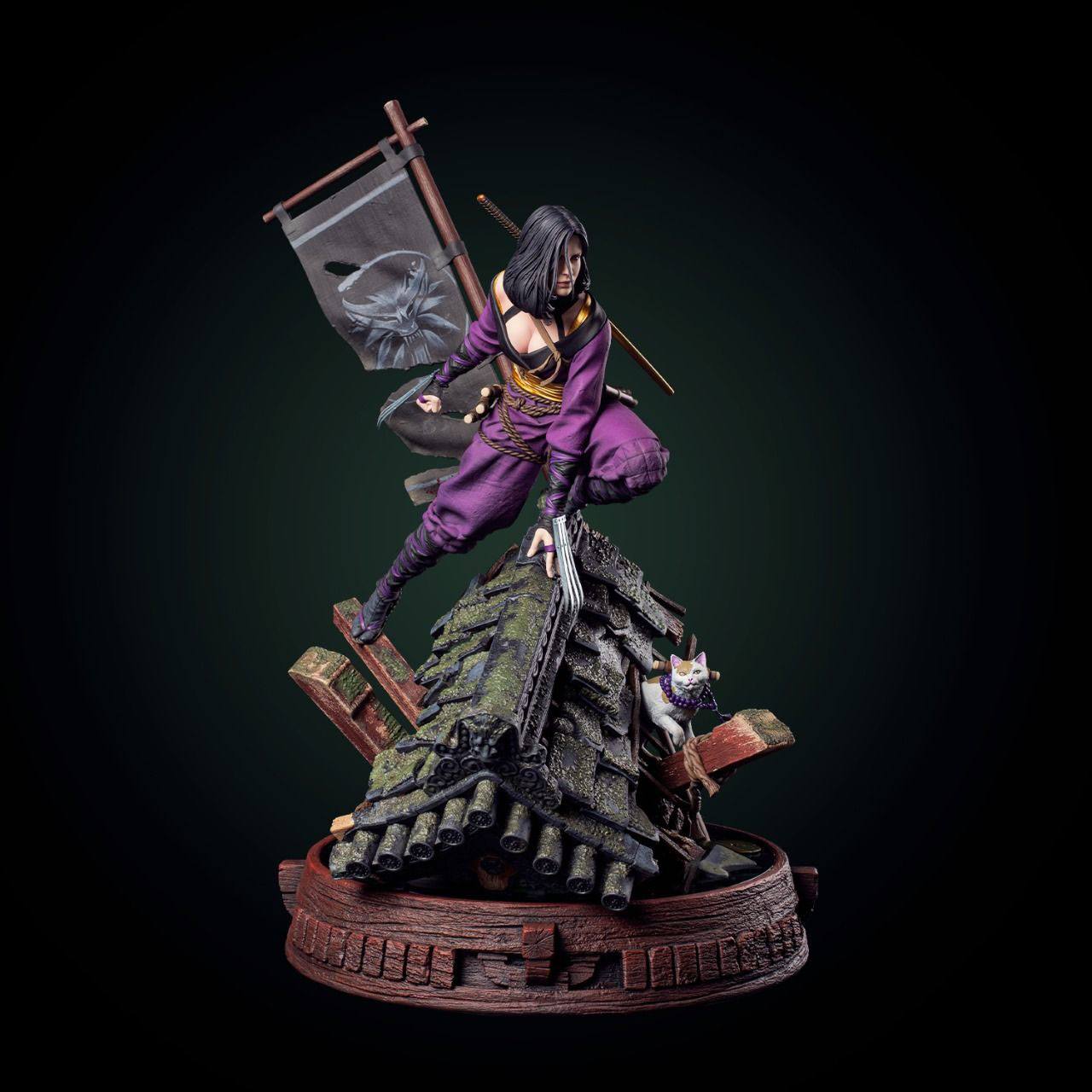 The Witcher Statue Yennefer the Kunoichi Figure 50 cm