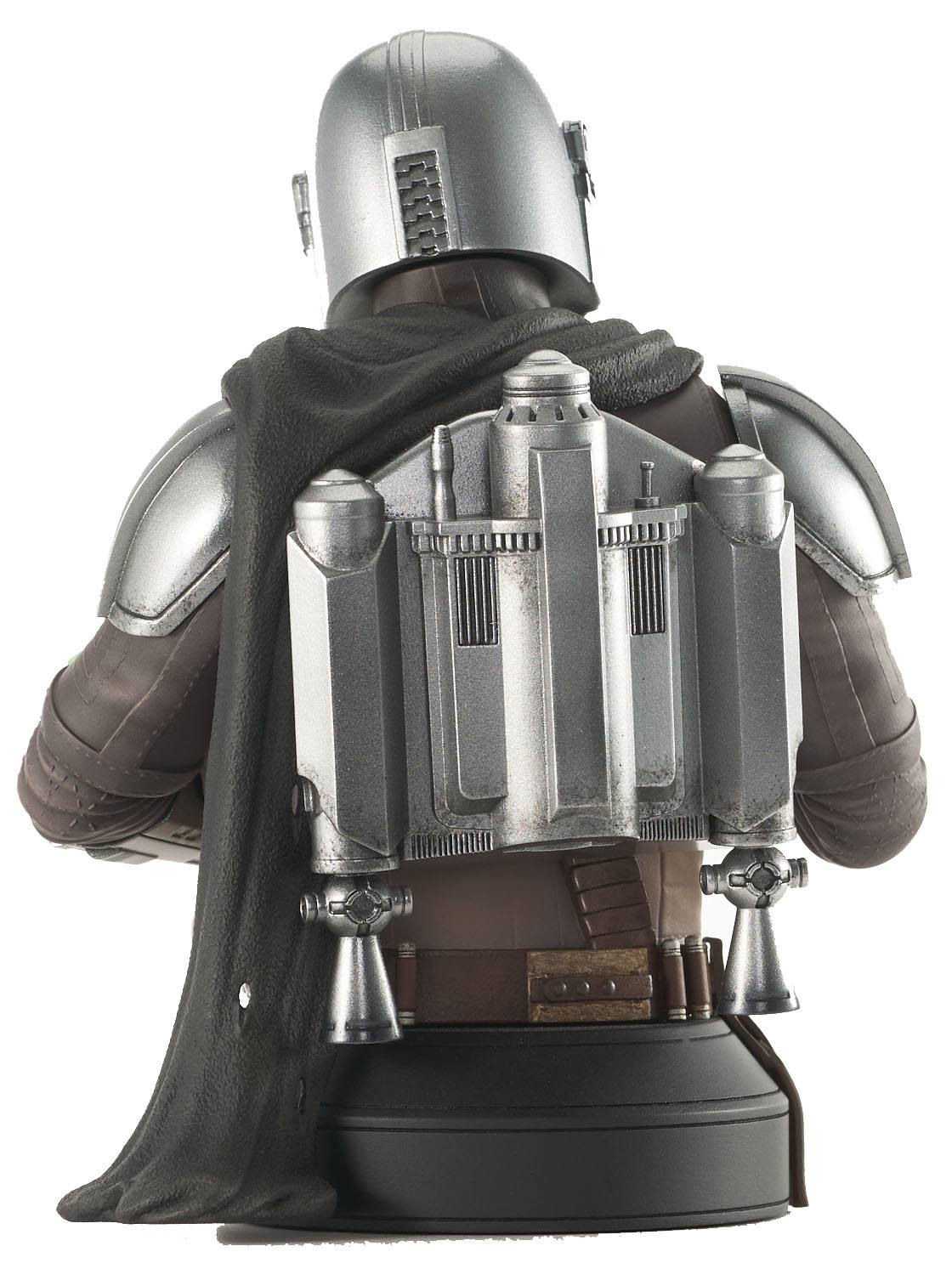 Star Wars: The Mandalorian Bust 1/6 The Mandalorian with Grogu 15 cm