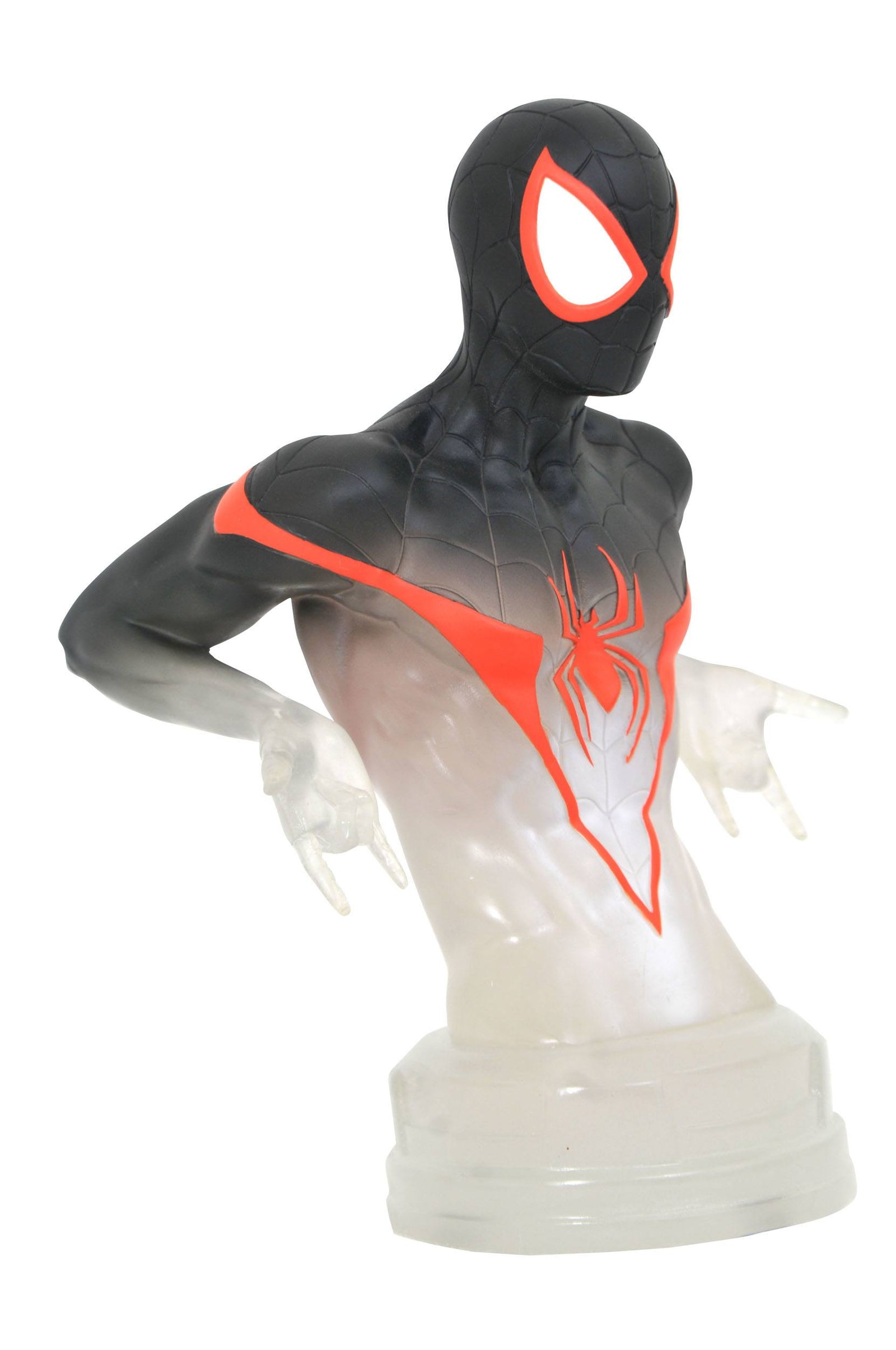 Marvel Comics Bust Camouflage Miles Morales SDCC 2021 Previews Exclusive 18 cm