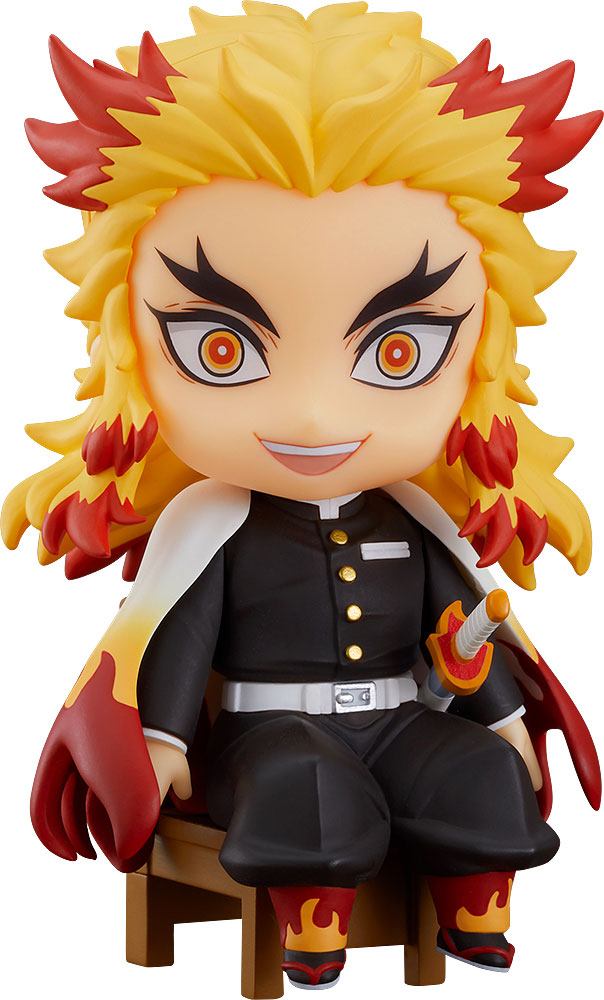 Nendoroid Demon Slayer: Kimetsu no Yaiba Swacchao! Figure Kyojuro Rengoku 9 cm