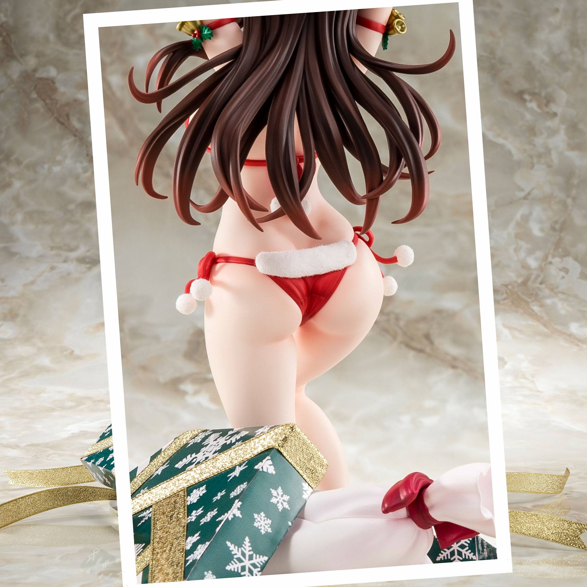 Rent-A-Girlfriend PVC Statue 1/6 Mizuhara Chizuru Santa Bikini de Fuwamoko 2nd Xmas 26 cm