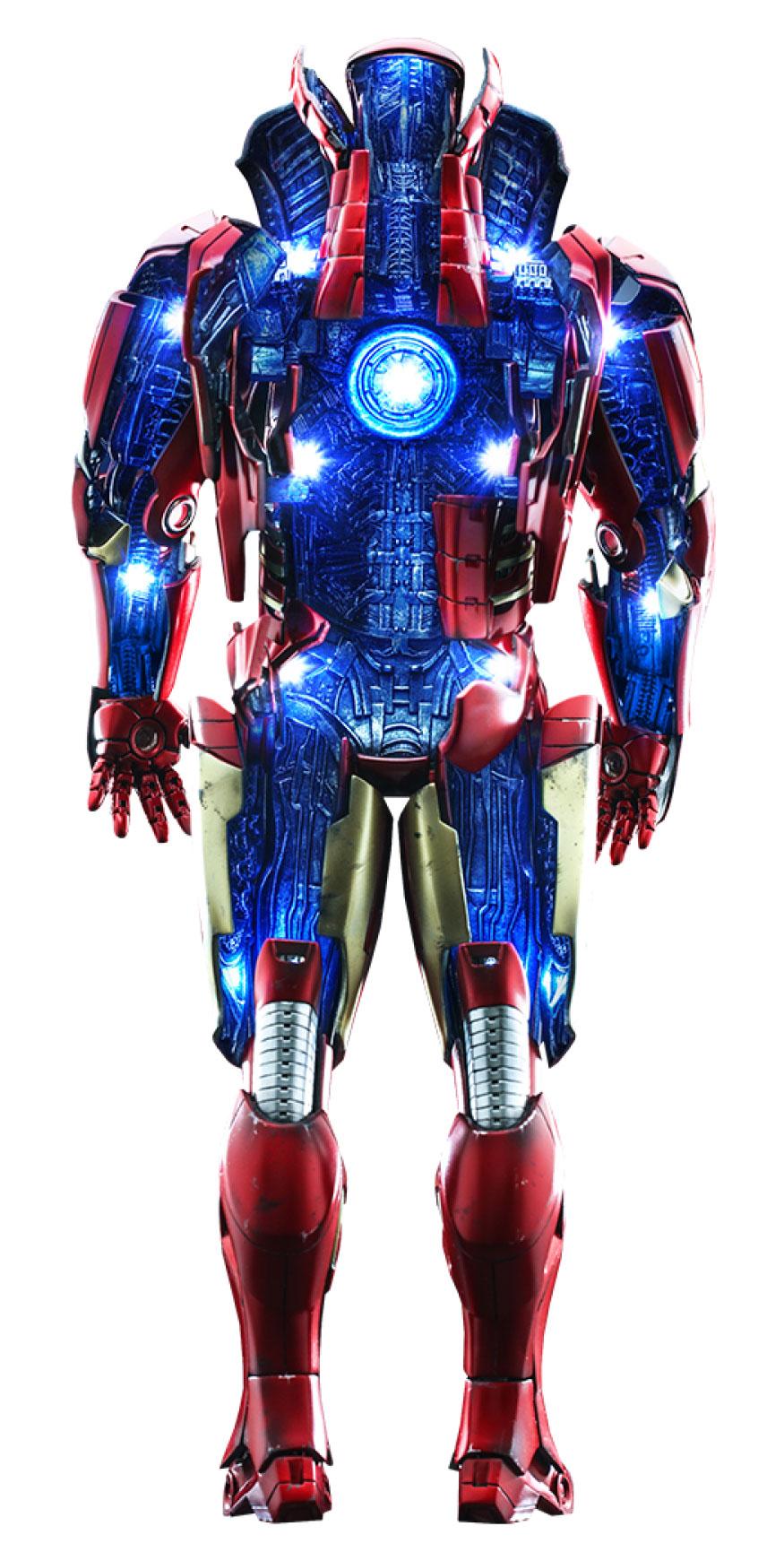 Iron Man 3 Diorama 1/6 Iron Man Mark VII (Open Armor Version) 32 cm