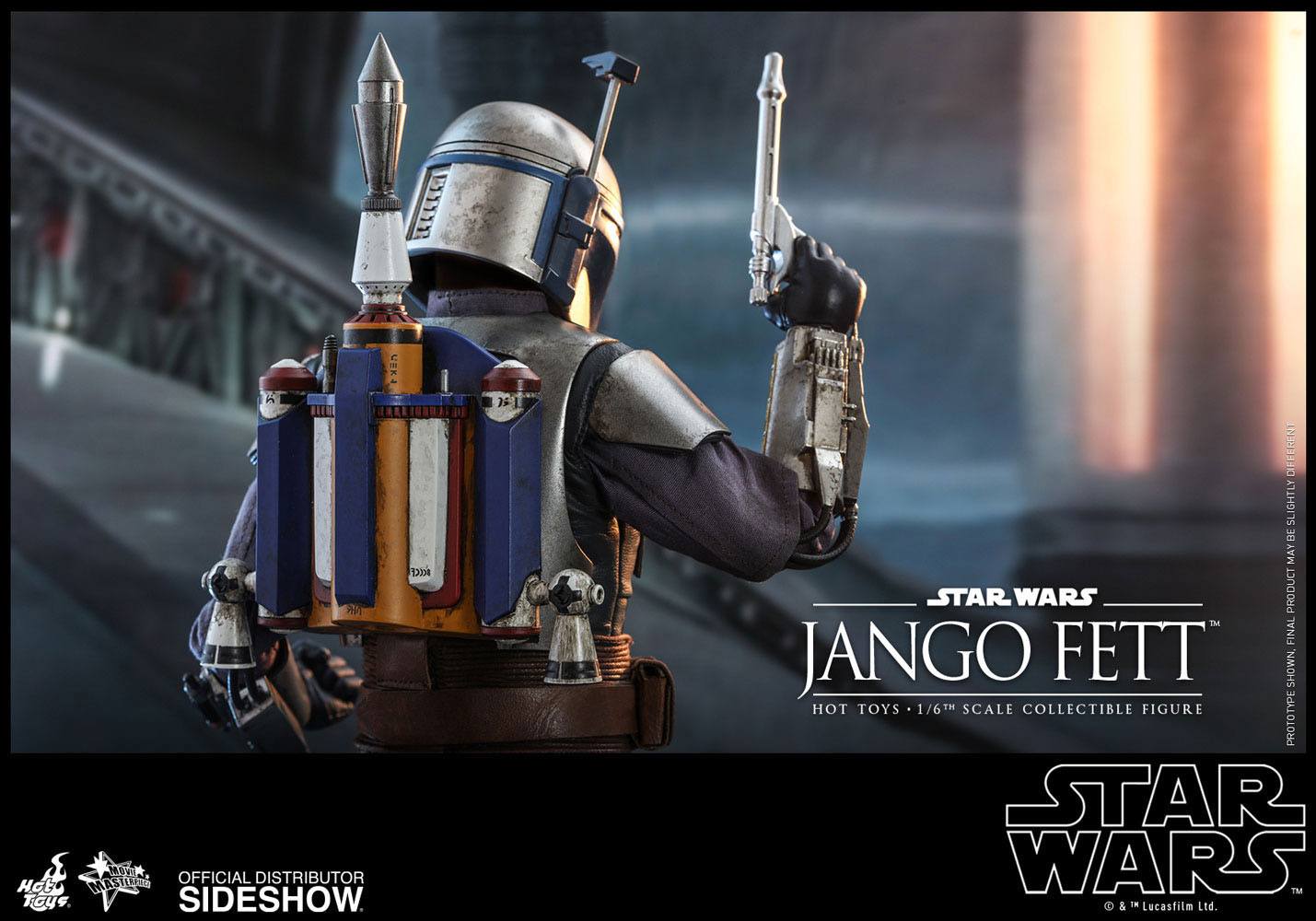 Star Wars Episode II Movie Masterpiece Action Figure 1/6 Jango Fett 30 cm