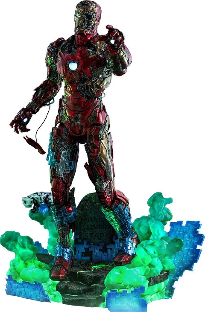 Spider-Man: Far From Home MMS PVC Action Figure 1/6 Mysterio's Iron Man Illusion 32 cm