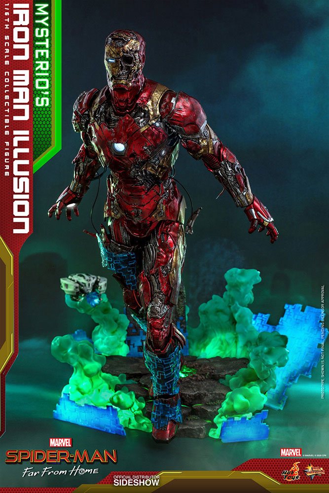 Spider-Man: Far From Home MMS PVC Action Figure 1/6 Mysterio's Iron Man Illusion 32 cm