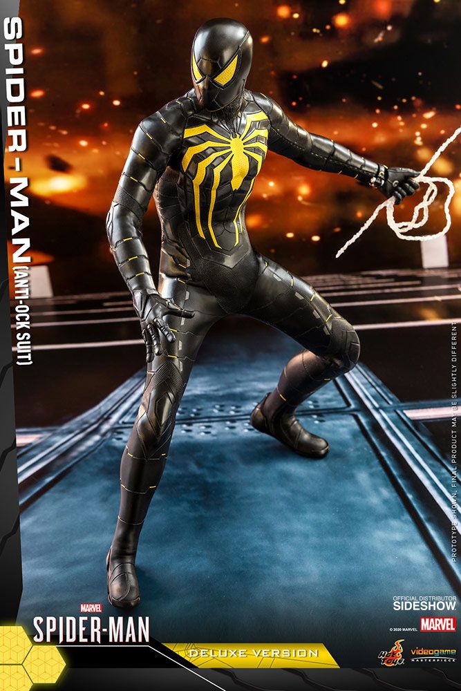 Marvel's Spider-Man Video Game Masterpiece Action Figure 1/6 Spider-Man (Anti-Ock Suit) Deluxe 30 cm
